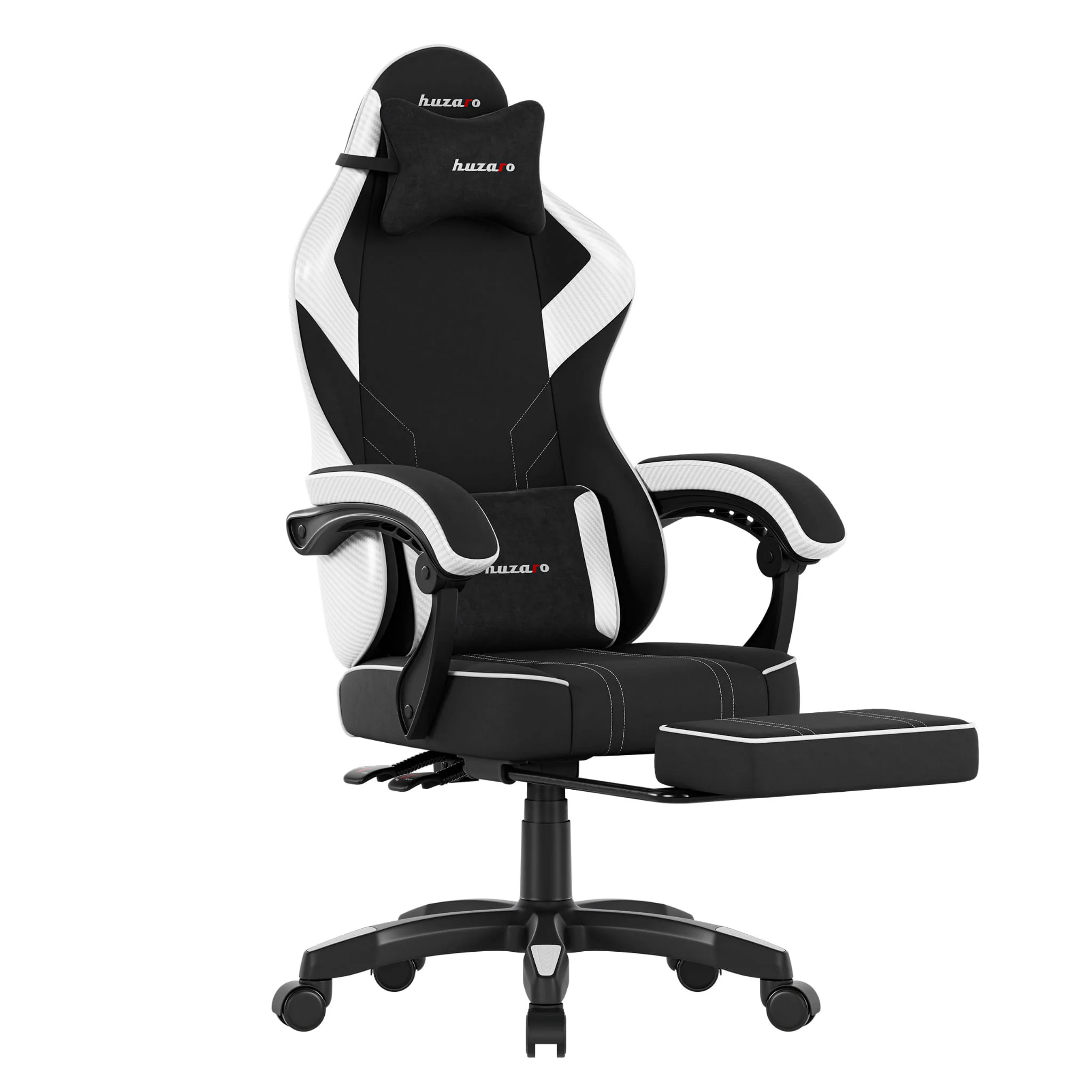 Huzaro Force 3.7 Weißer Carbon-Gaming-Stuhl - Image 9