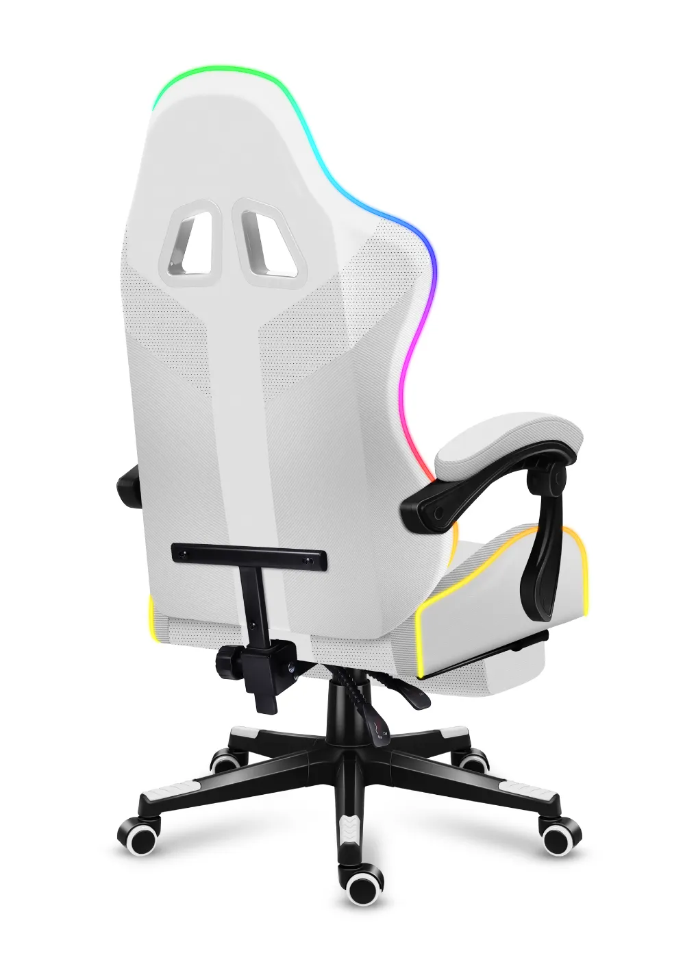 HUZARO Force 4.7 Weißer RGB-Gaming-Stuhl - Image 12