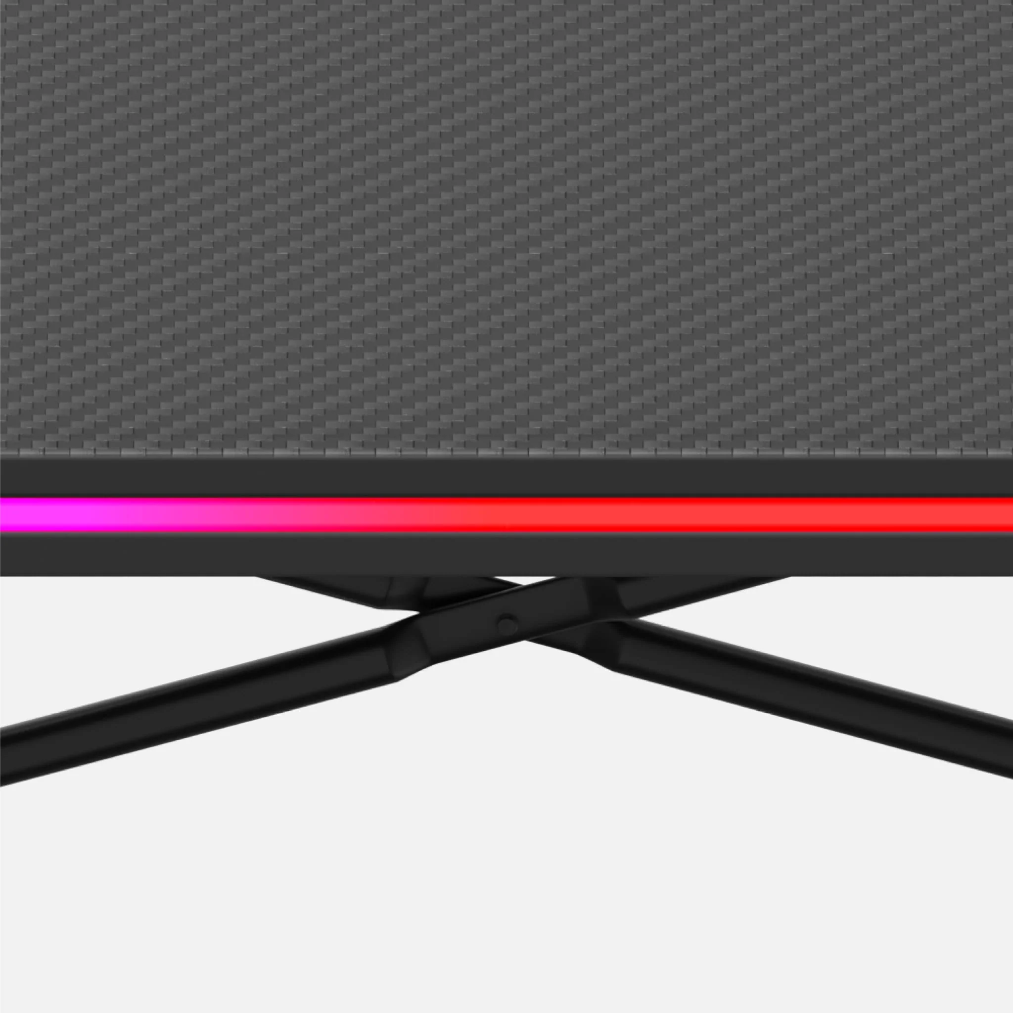 Huzaro Hero 1.7 RGB LED Gaming-Tisch Schwarz - Image 12