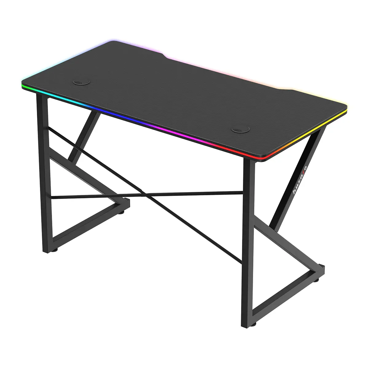 Huzaro Hero 1.7 RGB LED Gaming-Tisch Schwarz - Image 8