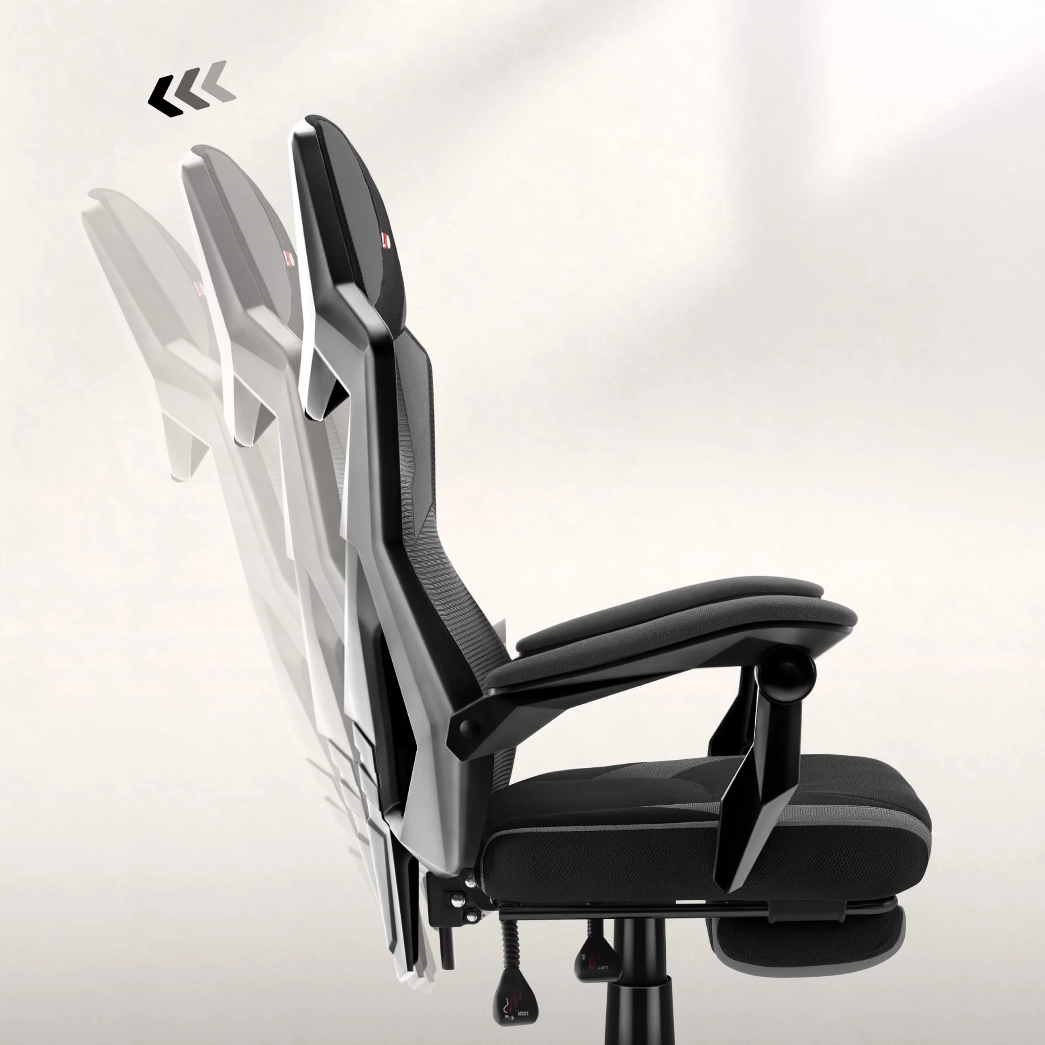 Huzaro Combat 3.1 Grau Gaming Stuhl - Image 5