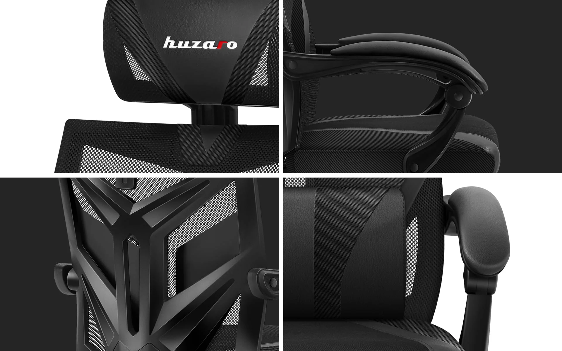 HUZARO COMBAT 5.0 Gaming-Stuhl Schwarz - Image 17