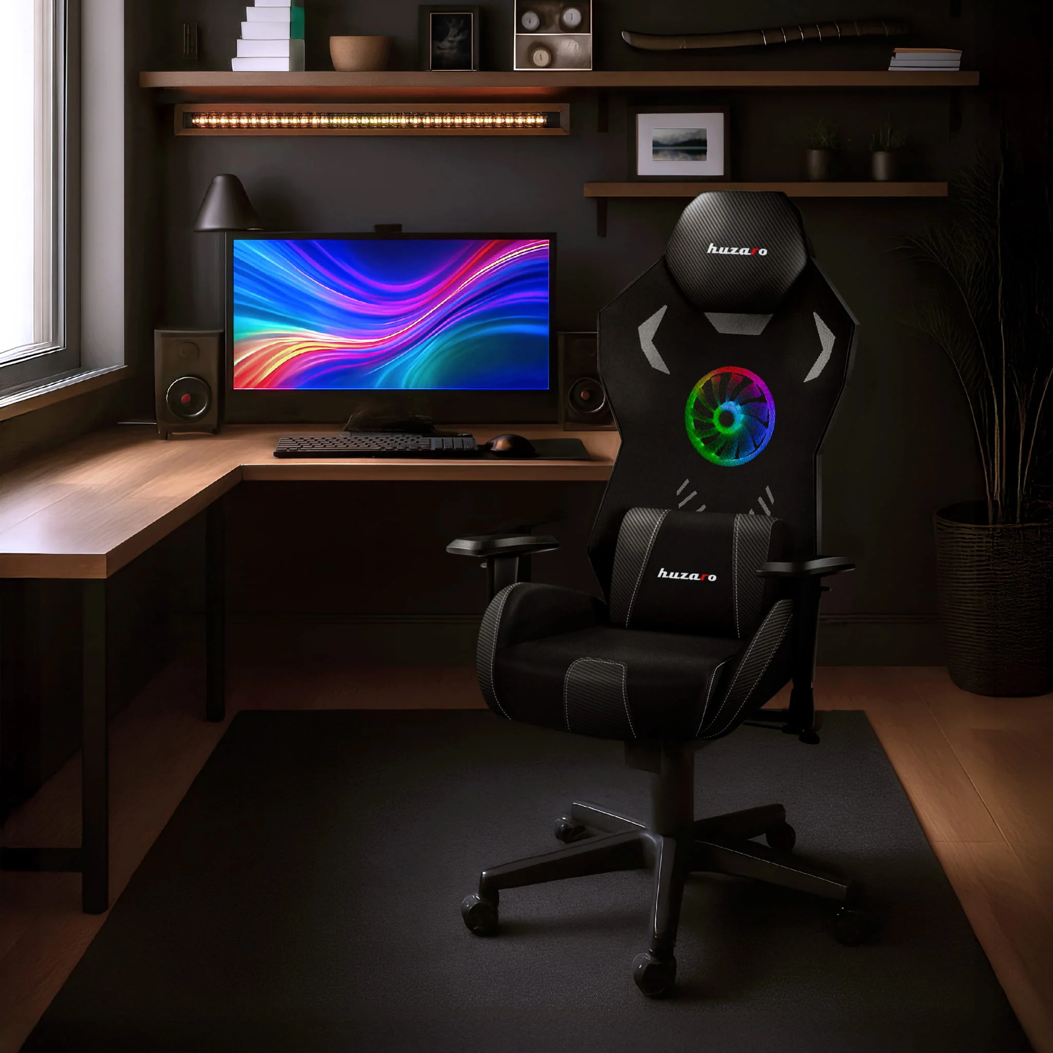 Huzaro Combat 7.6 RGB-Gaming-Stuhl - Image 4