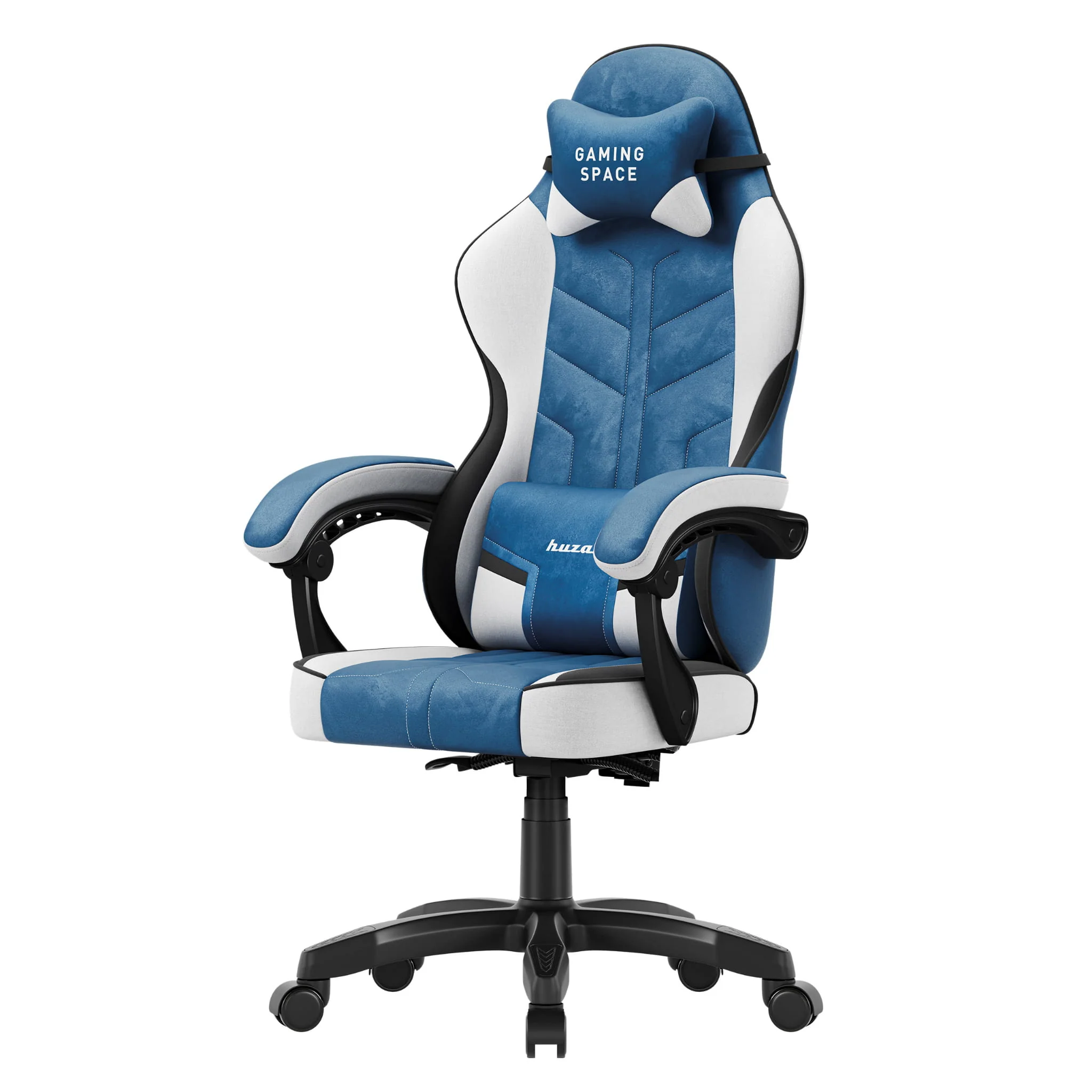 Huzaro Force 2.7 Gaming-Stuhl aus blauem Samt  - Image 9