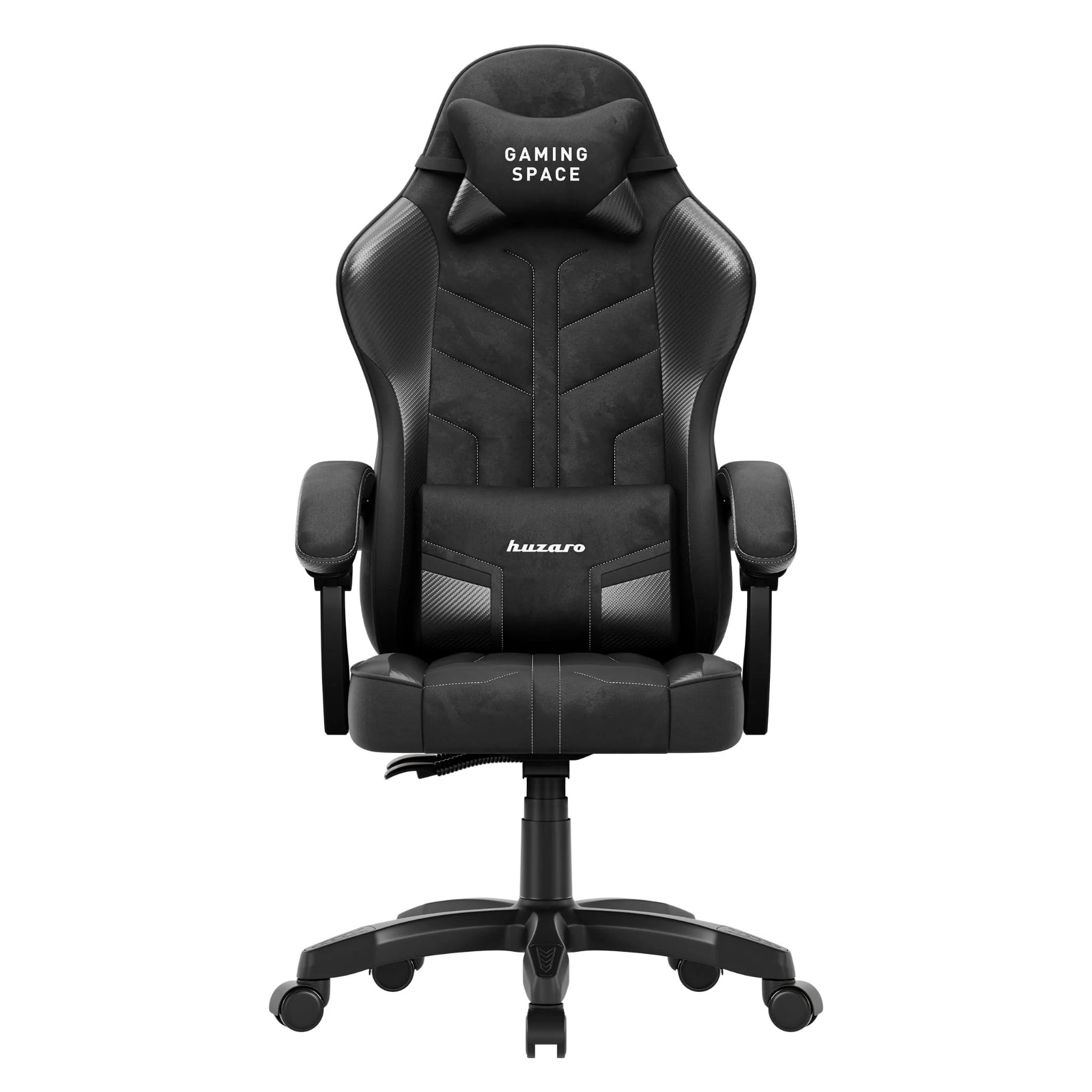 Huzaro Force 2.7 Gaming-Stuhl aus schwarzem Carbon-Samt - Image 7