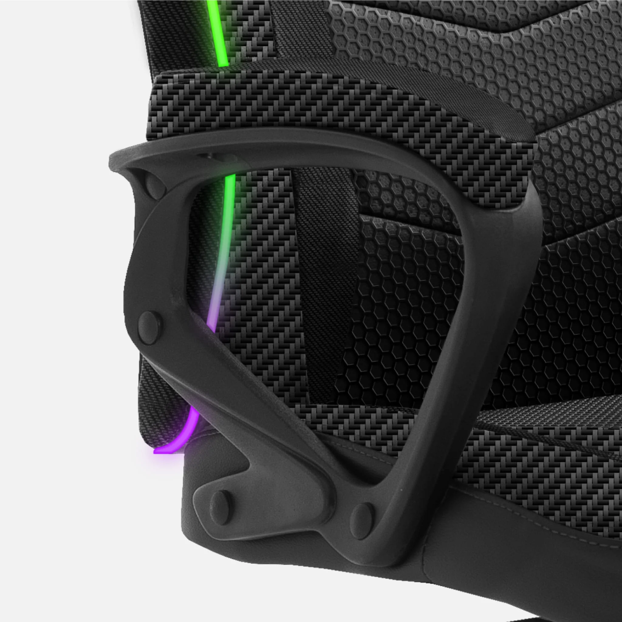 Huzaro Force 2.5 RGB LED Carbon Mesh Gaming-Stuhl - Image 11