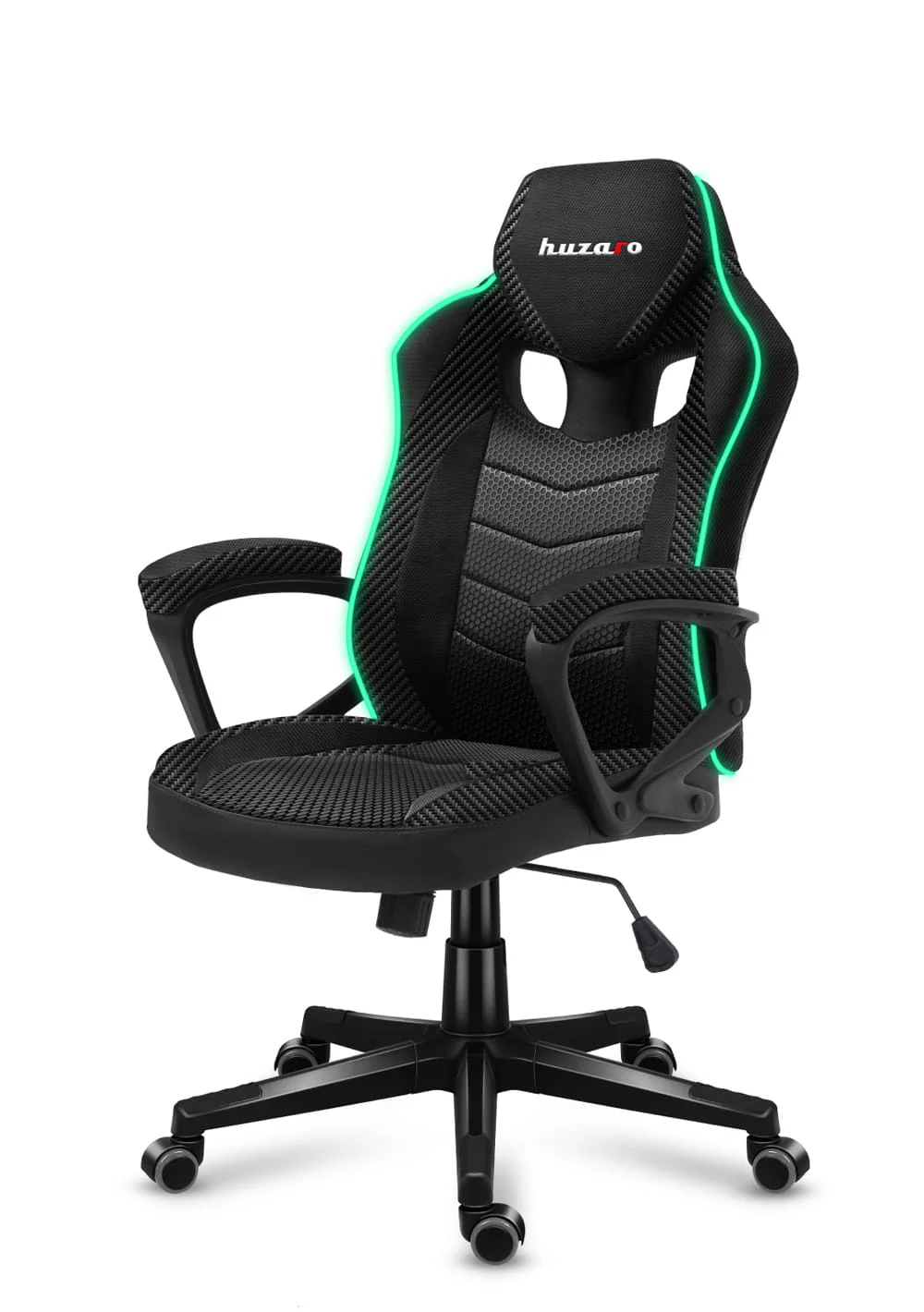 Huzaro Force 2.5 RGB LED Carbon Mesh Gaming-Stuhl - Image 14
