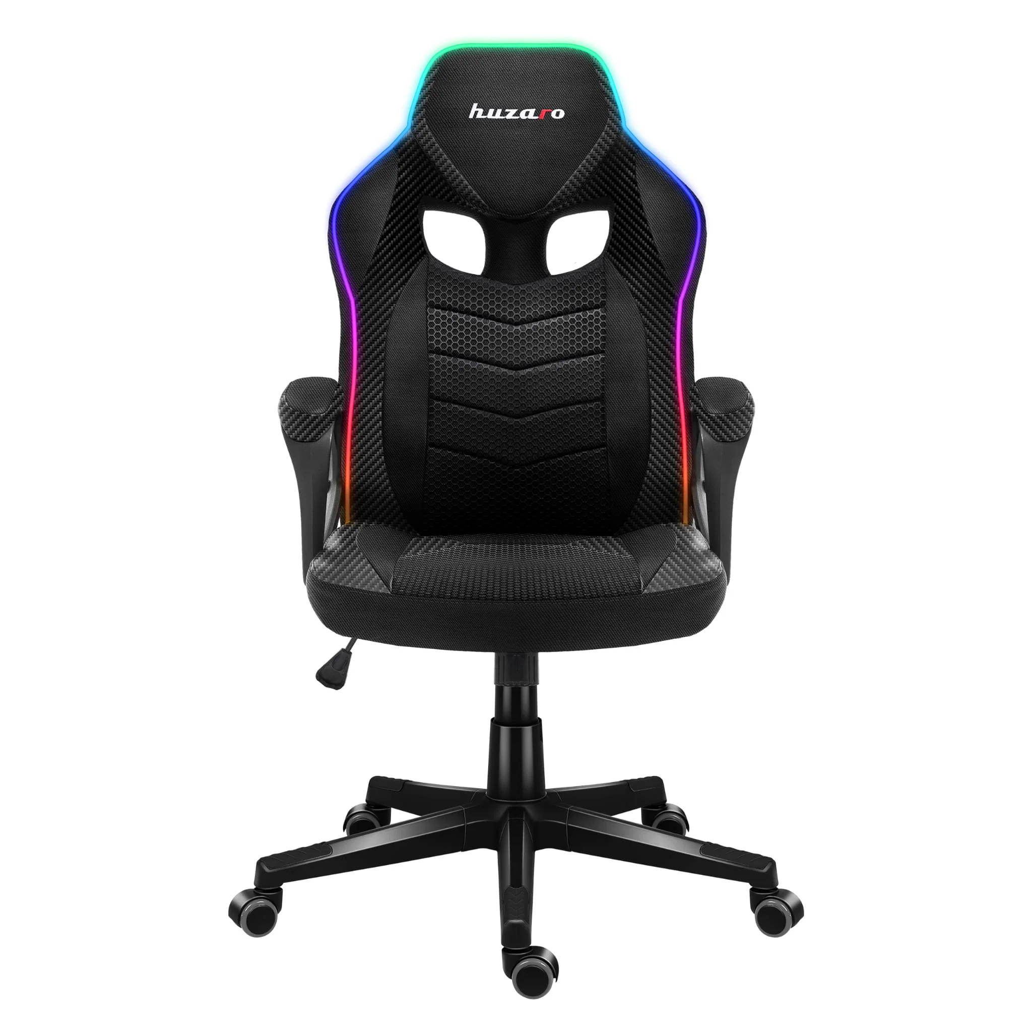 Huzaro Force 2.5 RGB LED Carbon Mesh Gaming-Stuhl - Image 2