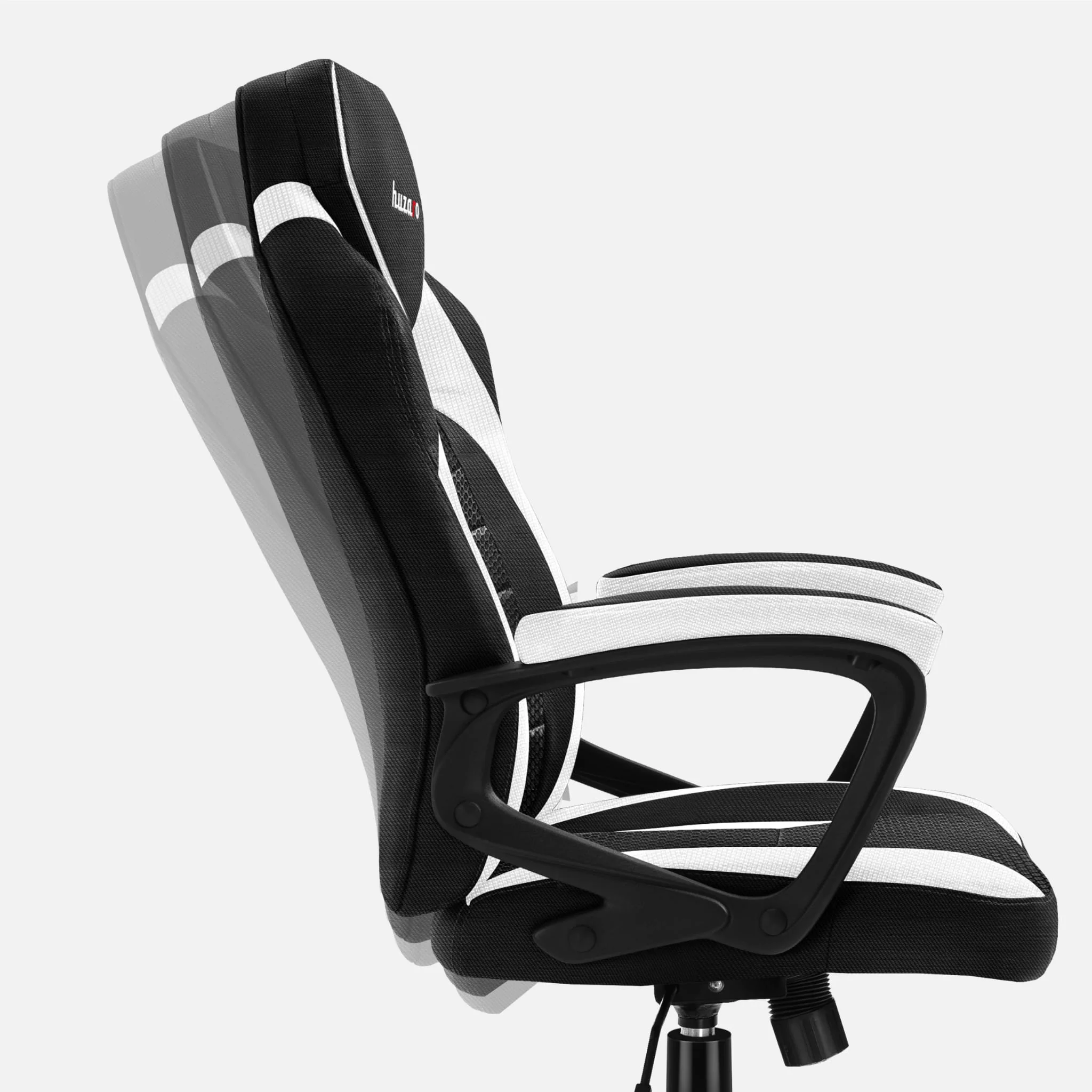 Huzaro Force 2.5 Weiß Mesh Gaming-Stuhl - Image 12