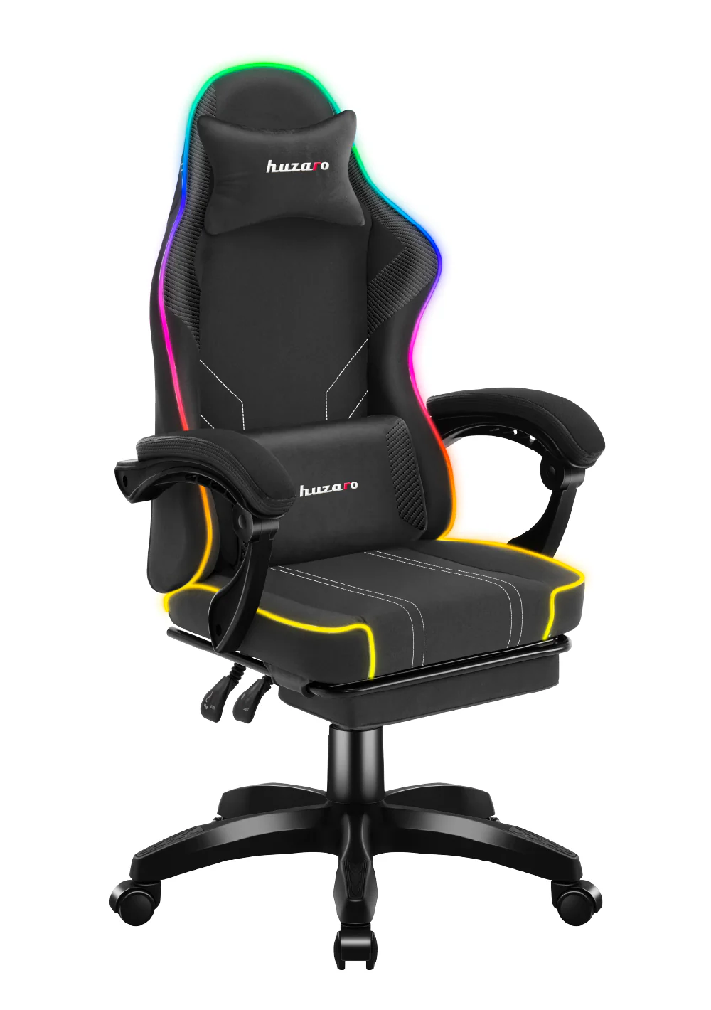 Huzaro Force 3.7 RGB LED Black Gaming-Stuhl - Image 13