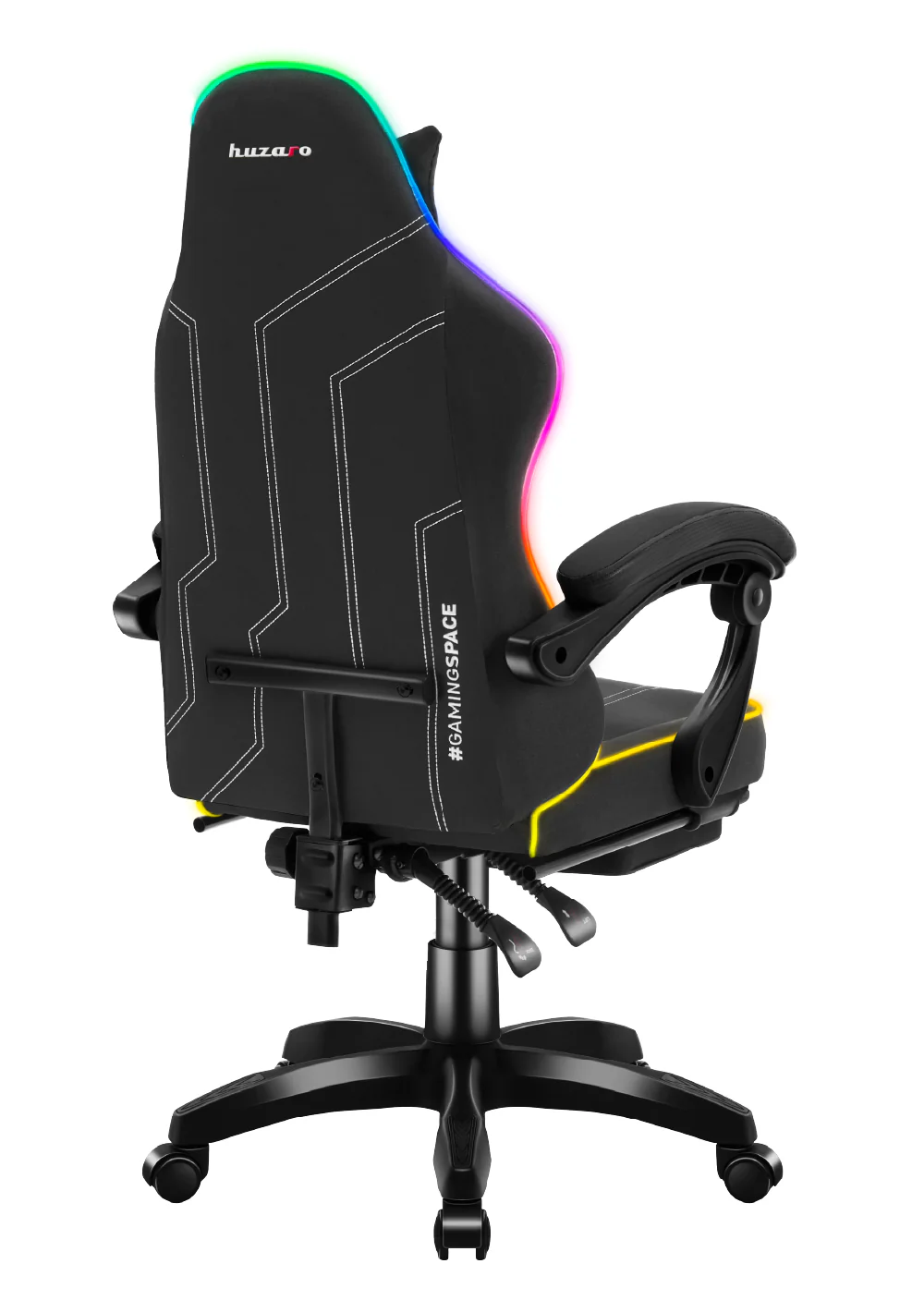 Huzaro Force 3.7 RGB LED Black Gaming-Stuhl - Image 6