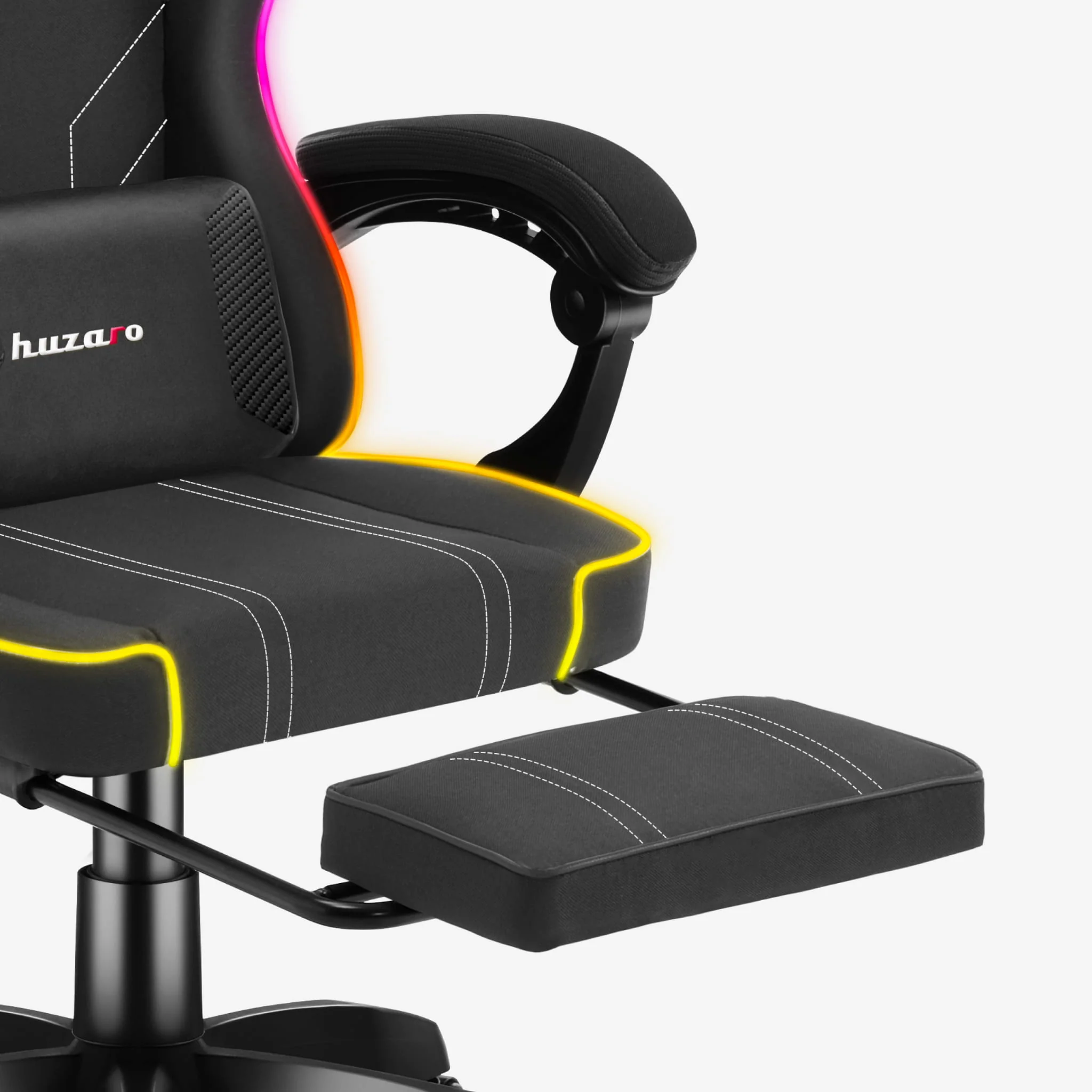 Huzaro Force 3.7 RGB LED Black Gaming-Stuhl - Image 8