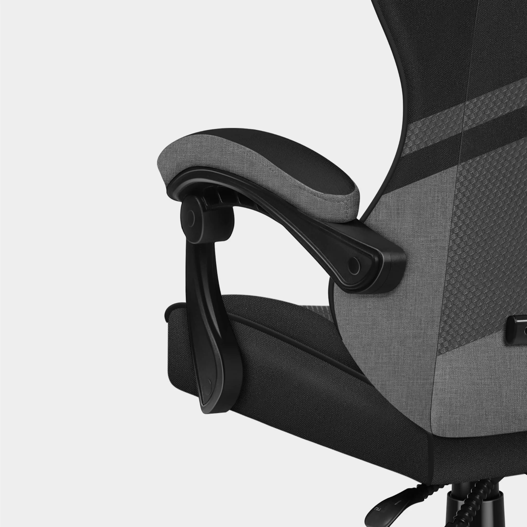 HUZARO FORCE 4.4 Grau Mesh Gaming-Stuhl - Image 7