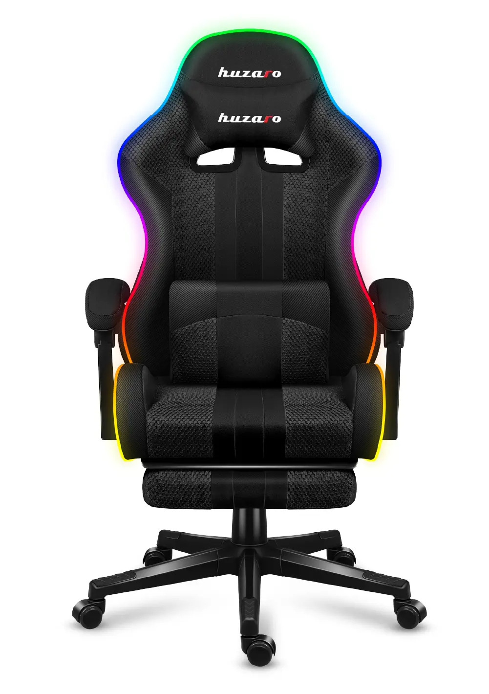 HUZARO Force 4.7 RGB LED Mesh Gaming-Stuhl - Image 6
