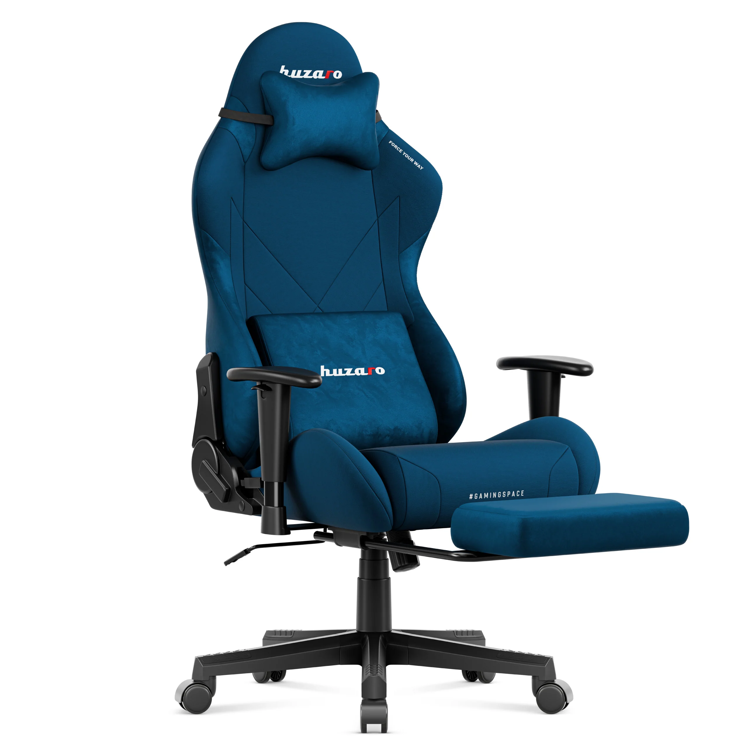 Huzaro Force 5.7 Blauer Gaming-Stuhl - Image 2