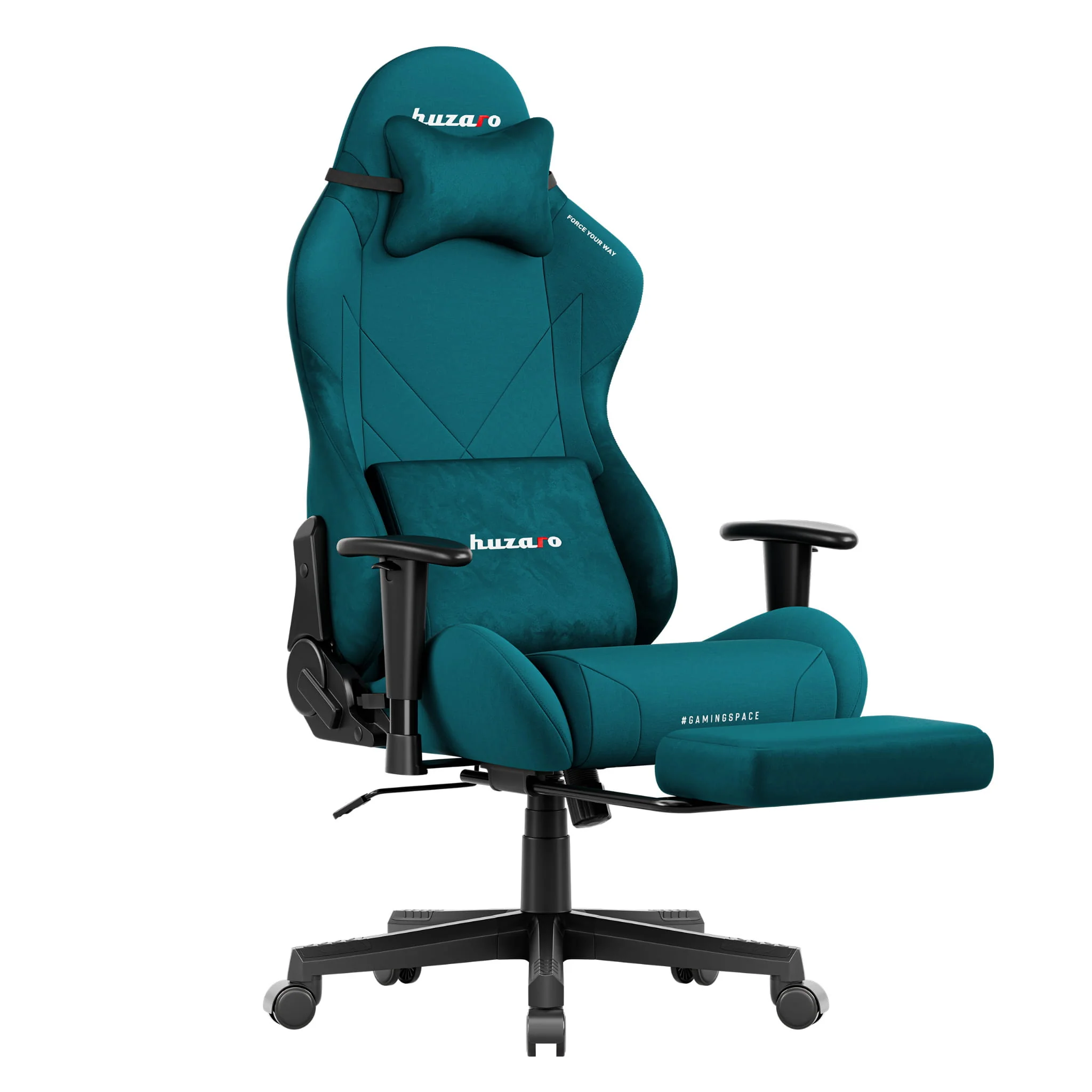 Huzaro Force 5.7 Gaming-Stuhl in Teal - Image 9