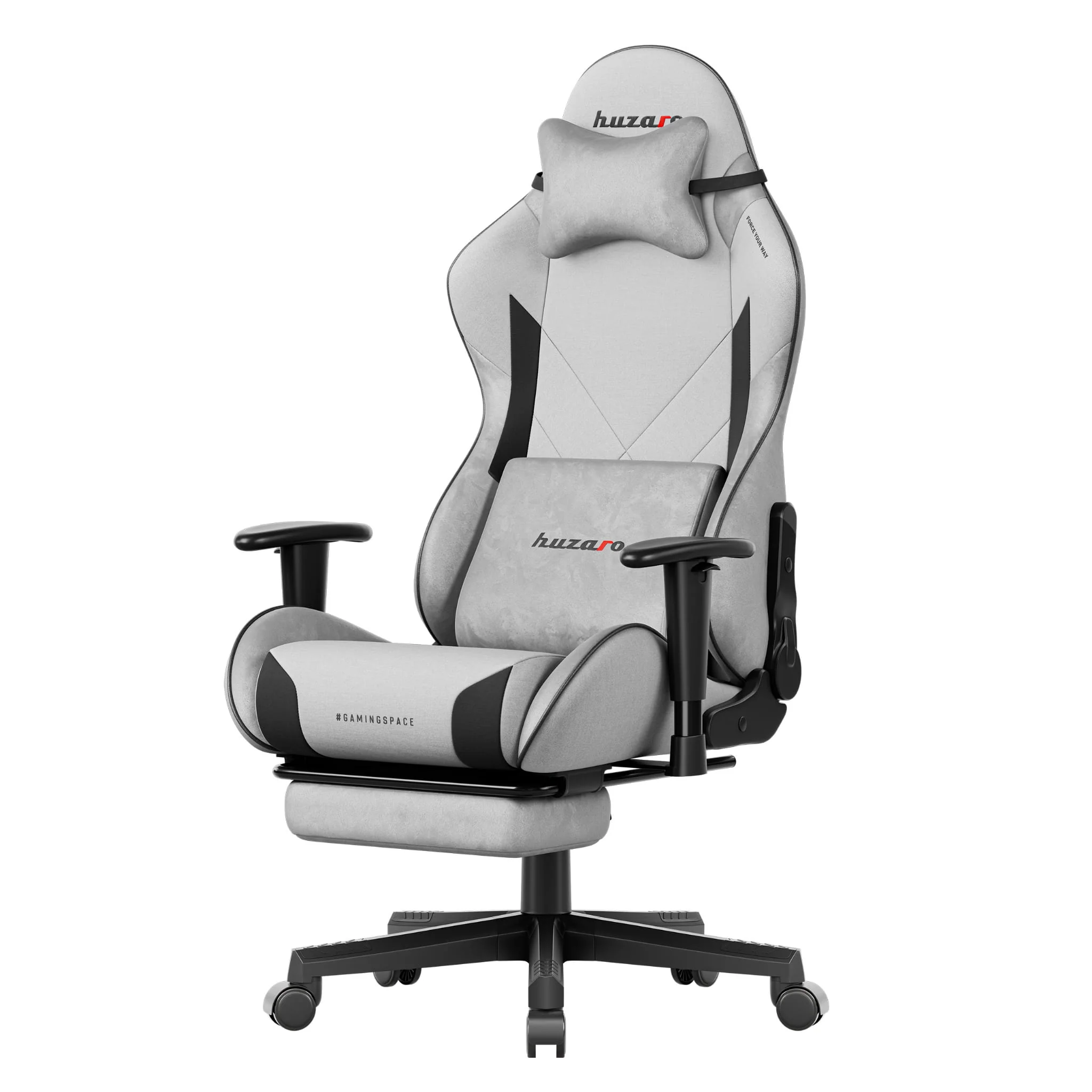 Huzaro Force 5.7 Grauer Gaming-Stuhl - Image 12