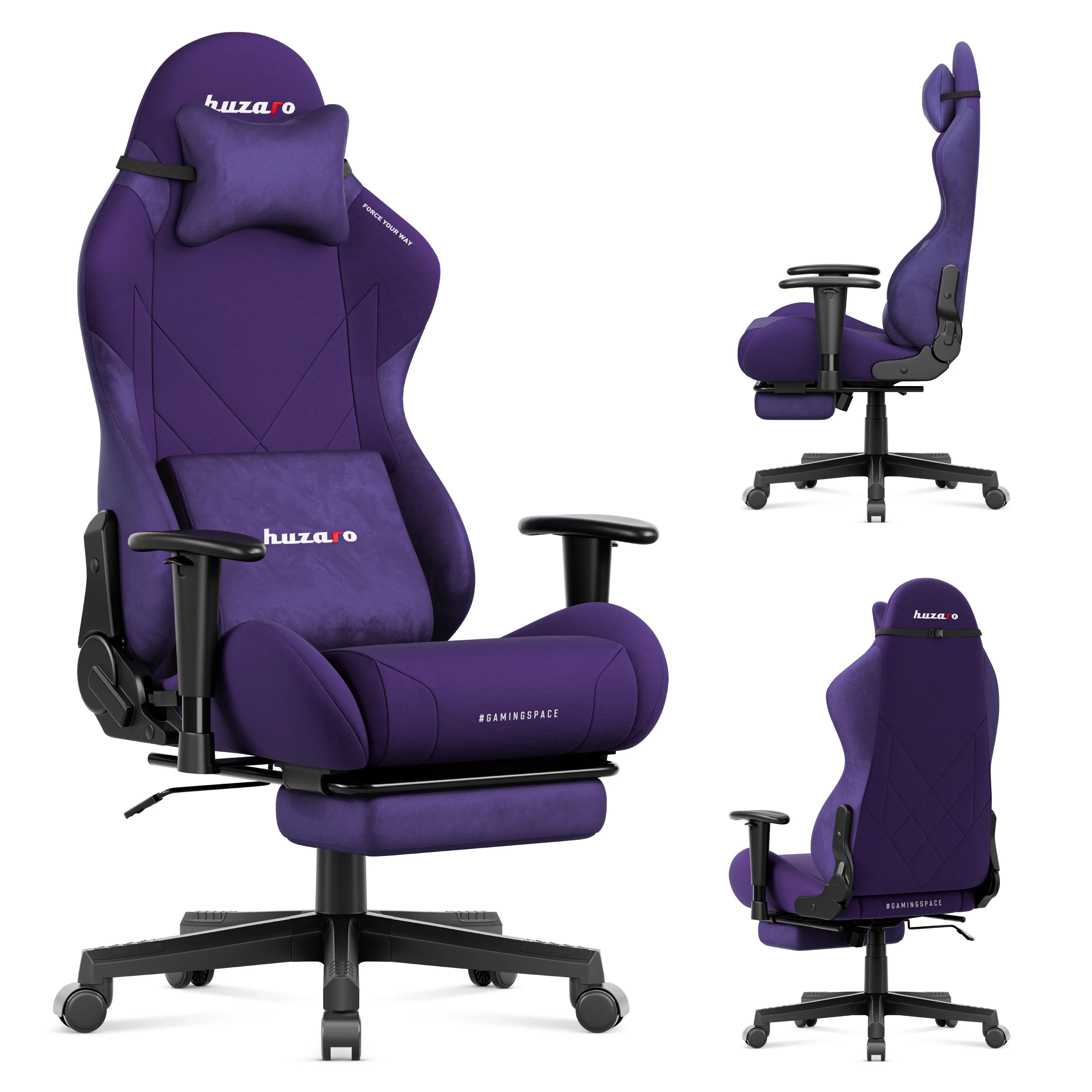 Huzaro Force 5.7 Lila Gaming-Stuhl - Image 10