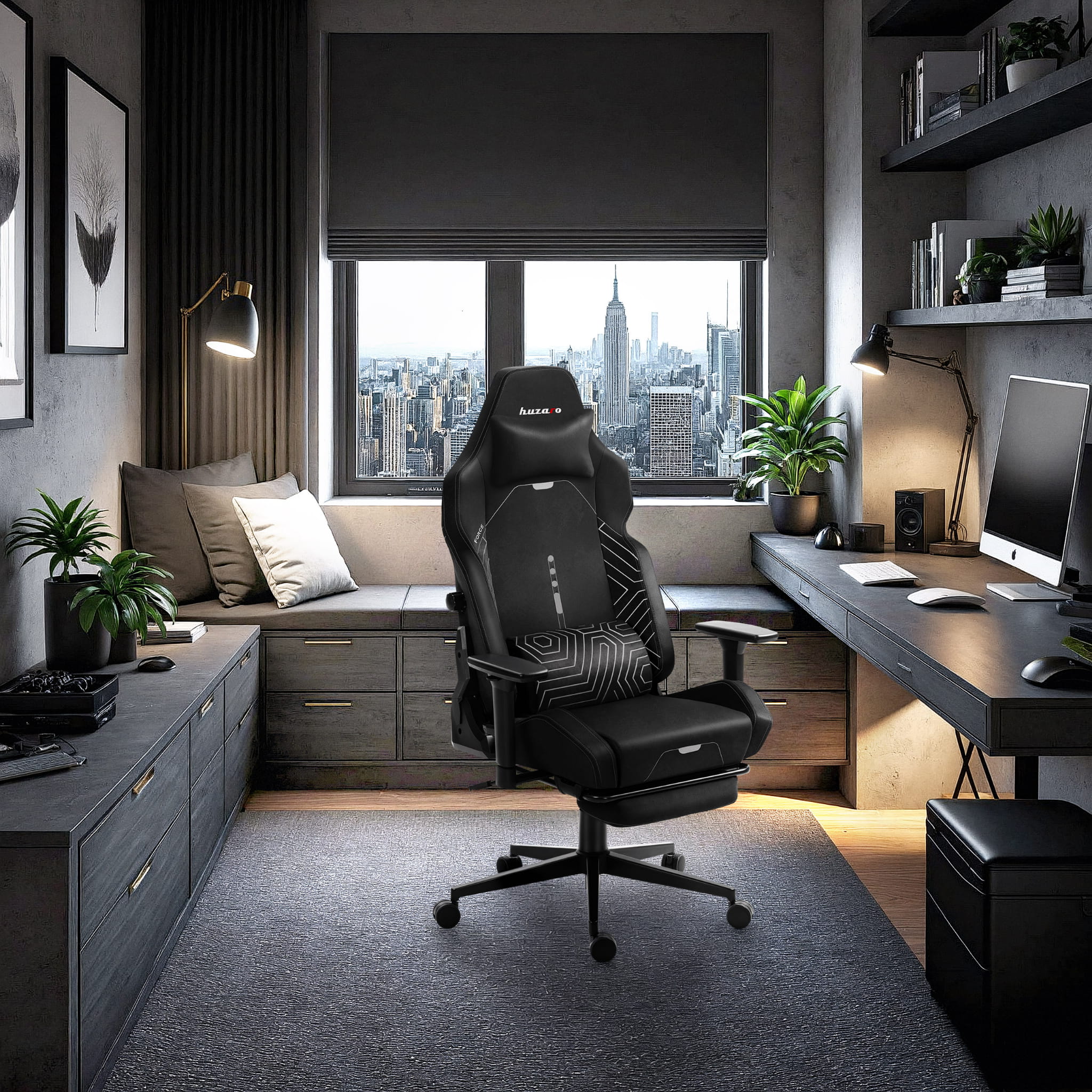 Huzaro Force 8.1 Schwarz Gaming Stuhl - Image 5