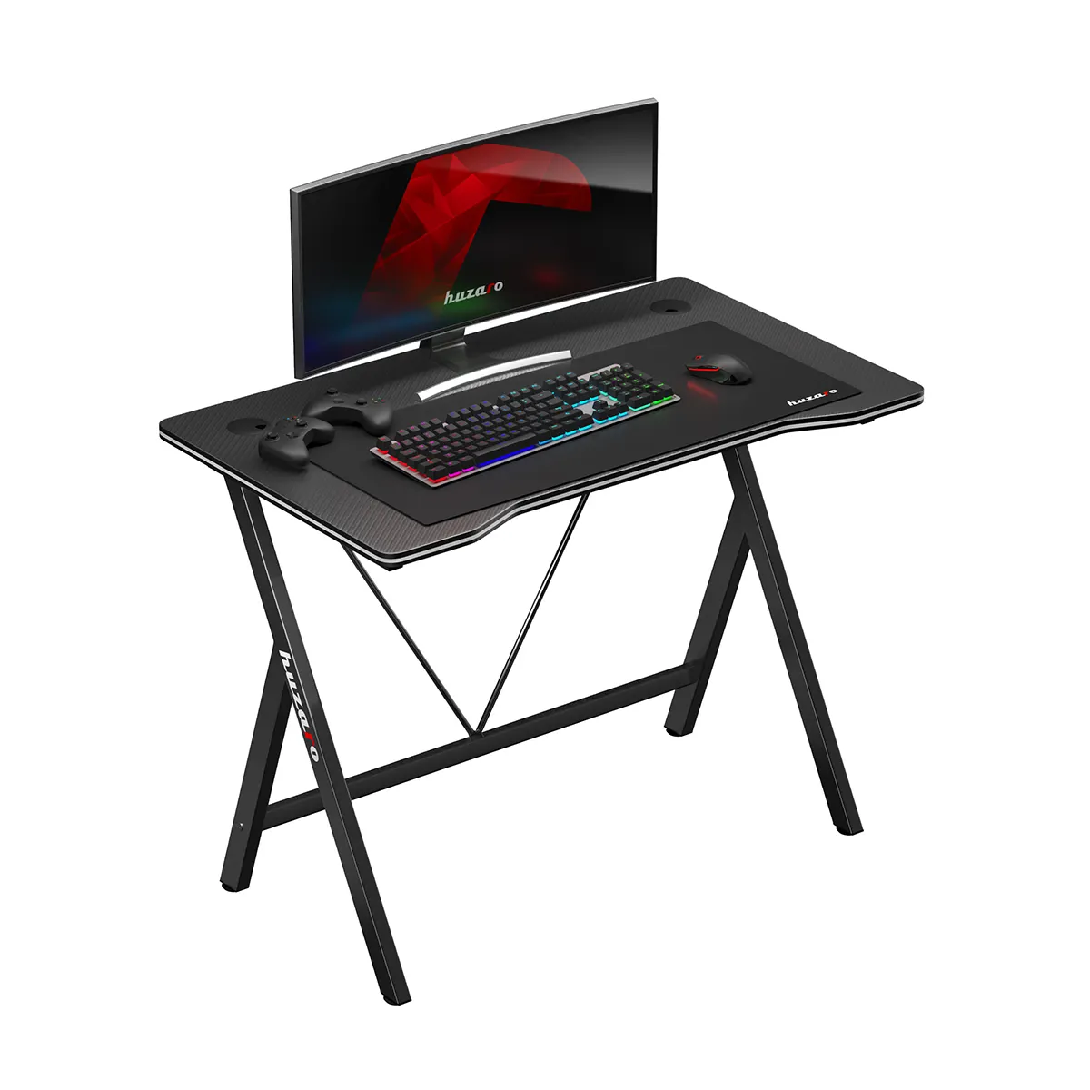 Huzaro Hero 1.4 Gaming-Schreibtisch Schwarz