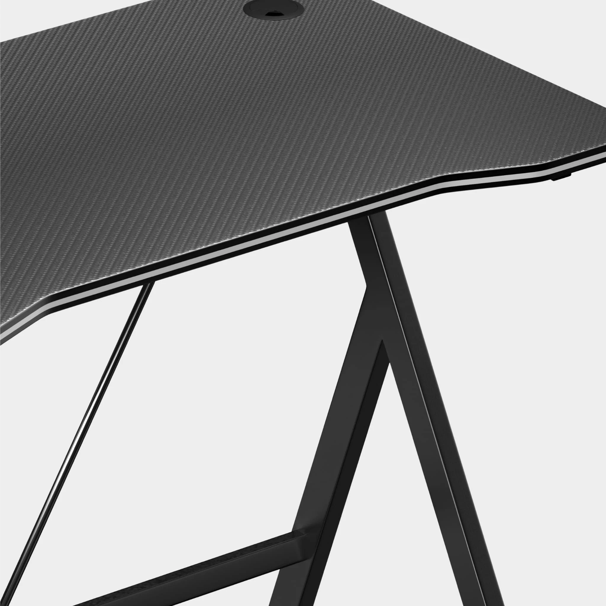 Huzaro Hero 1.4 Gaming-Schreibtisch Schwarz - Image 4