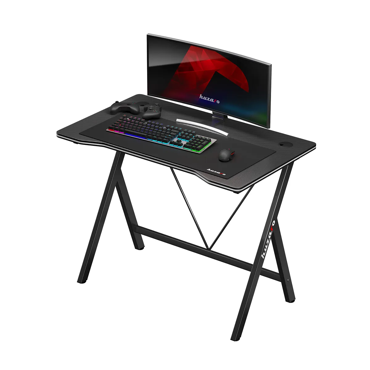 Huzaro Hero 1.4 Gaming-Schreibtisch Schwarz - Image 9