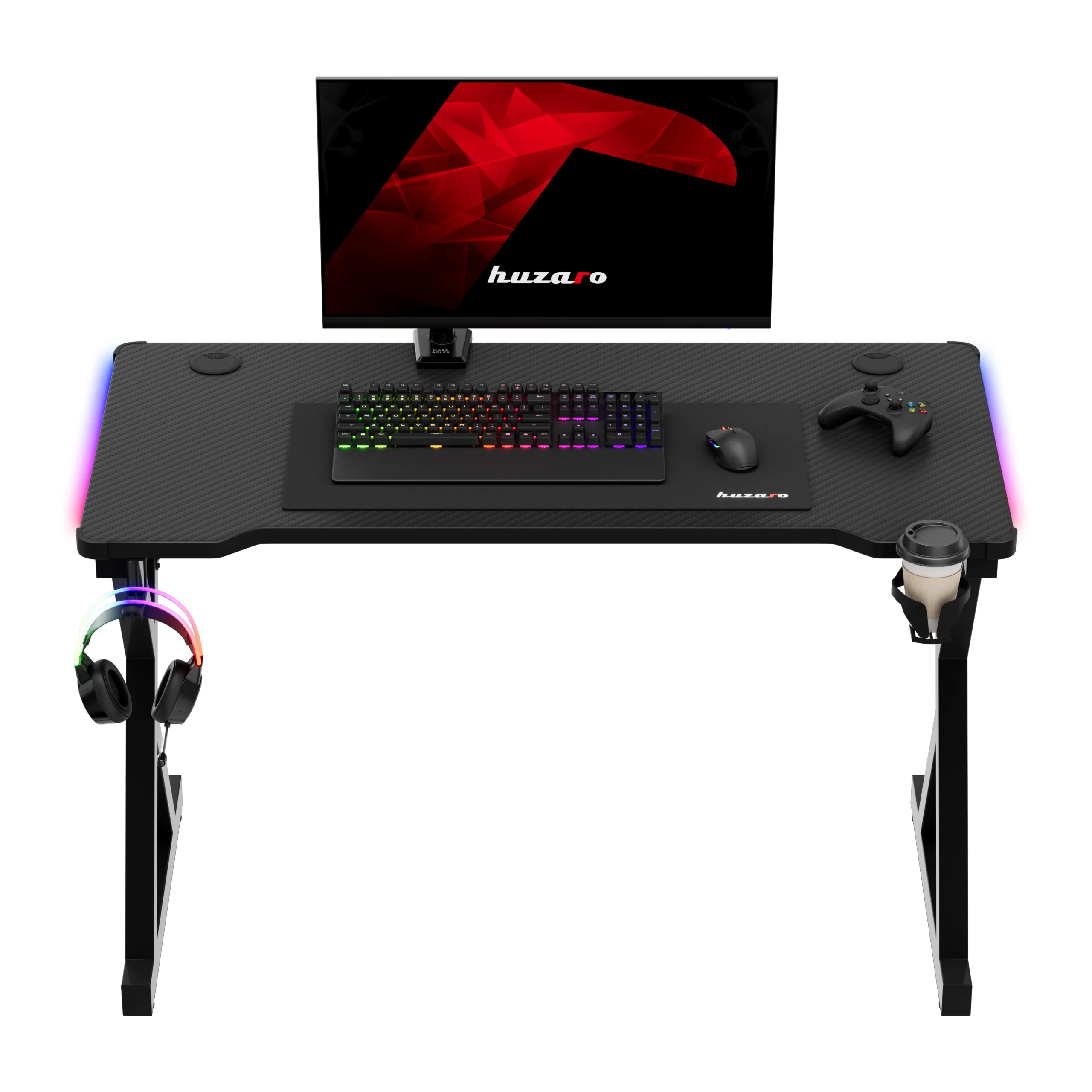 Huzaro Hero 2.3 RGB Gaming-Schreibtisch LED 120 cm - Image 18