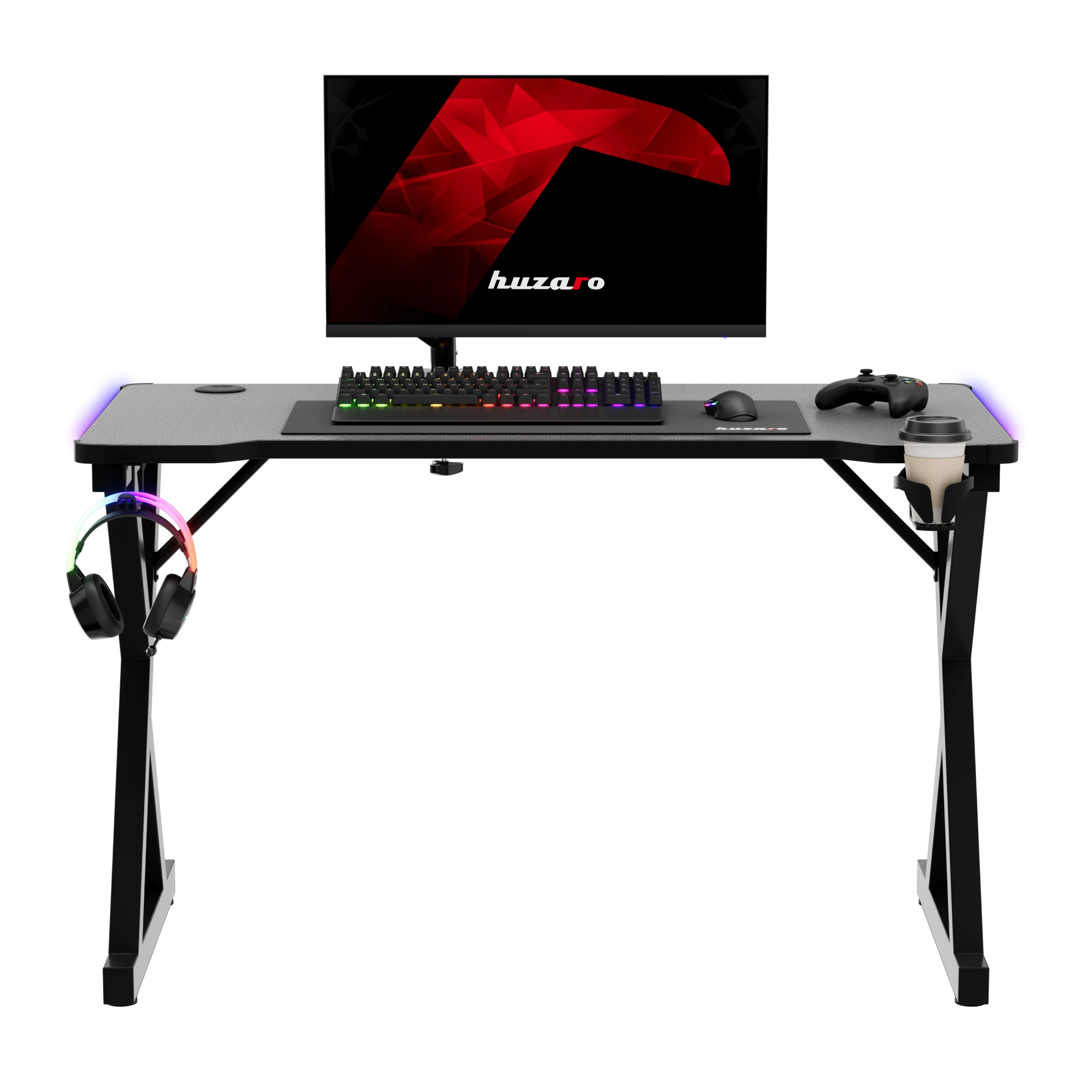 Huzaro Hero 2.3 RGB Gaming-Schreibtisch LED 120 cm - Image 20