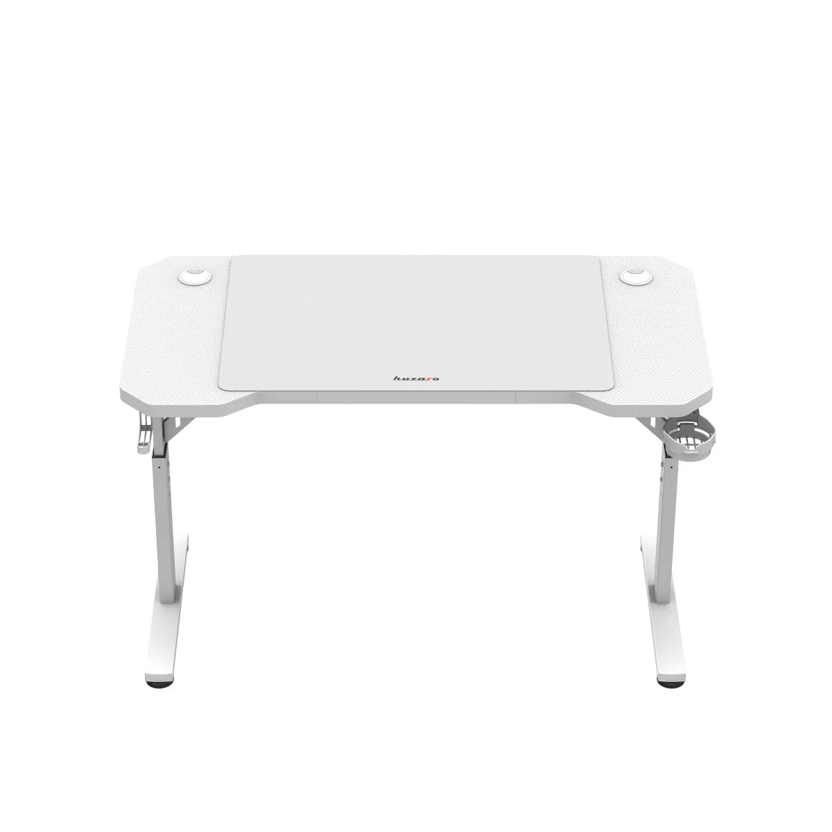 HUZARO Hero 2.6 Weiß Gaming-Schreibtisch Höhenverstellung - Image 10