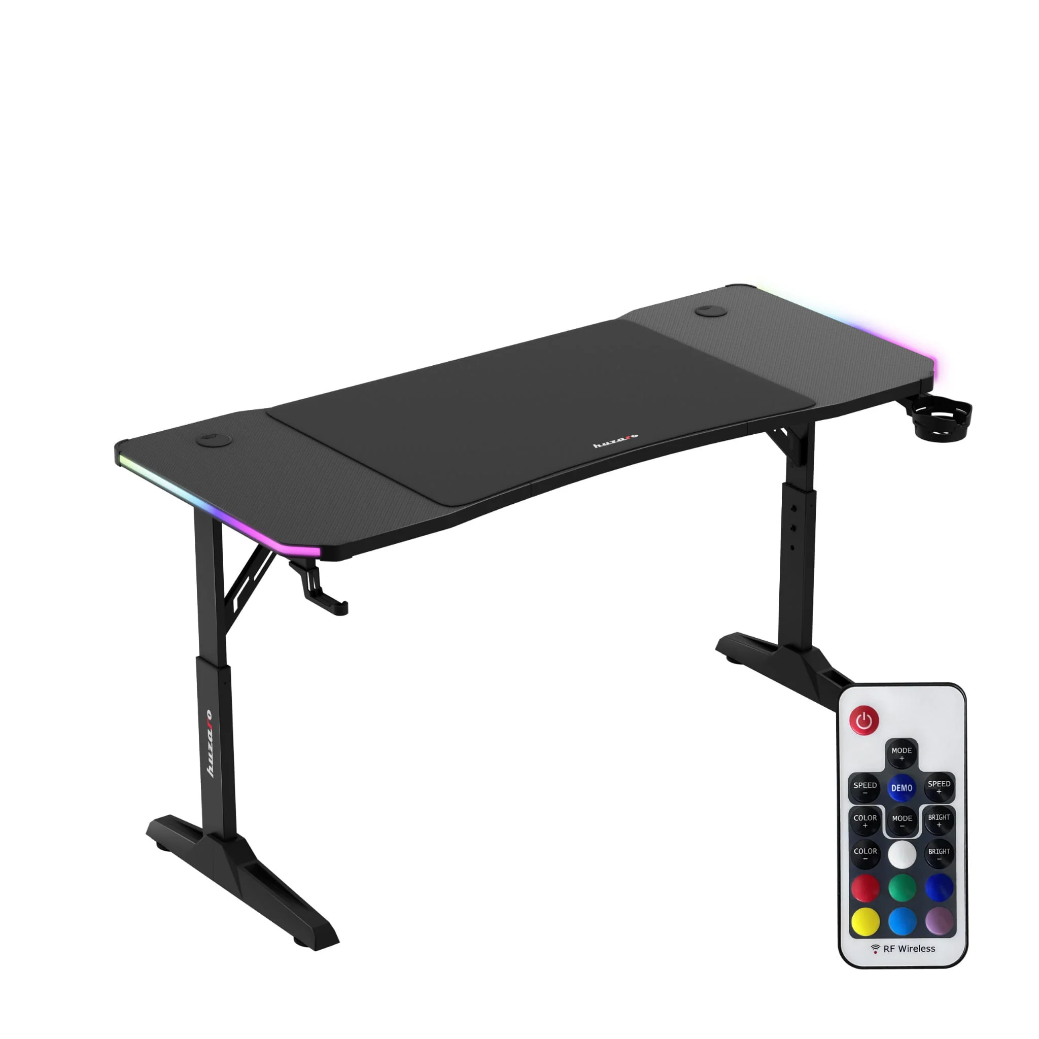 Huzaro Hero 3.6 Schwarzer Gaming-Schreibtisch 140 cm - Image 11