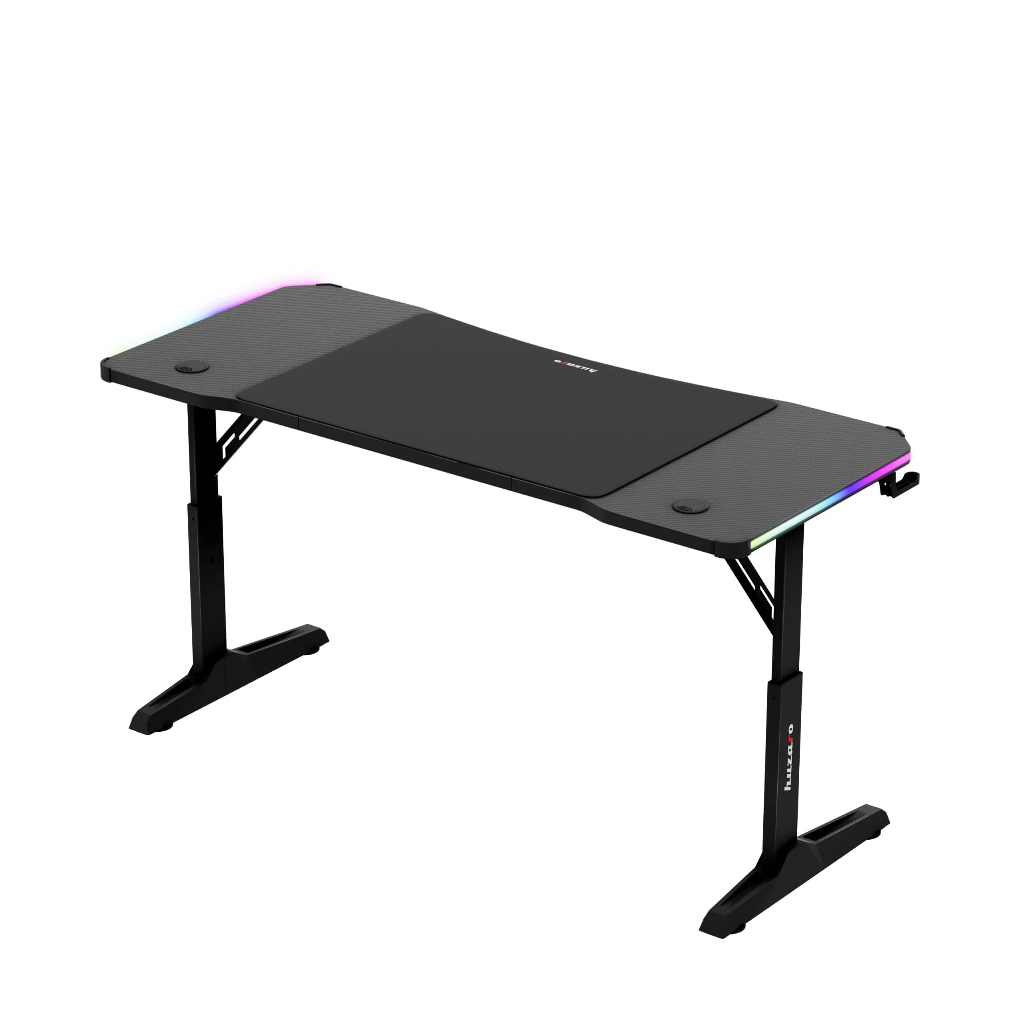 Huzaro Hero 3.6 Schwarzer Gaming-Schreibtisch 140 cm - Image 5