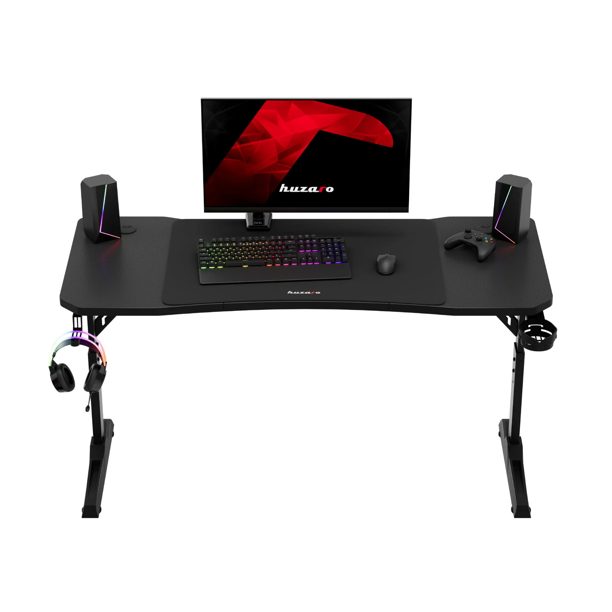 Huzaro Hero 3.6 Schwarzer Gaming-Schreibtisch 140 cm - Image 17