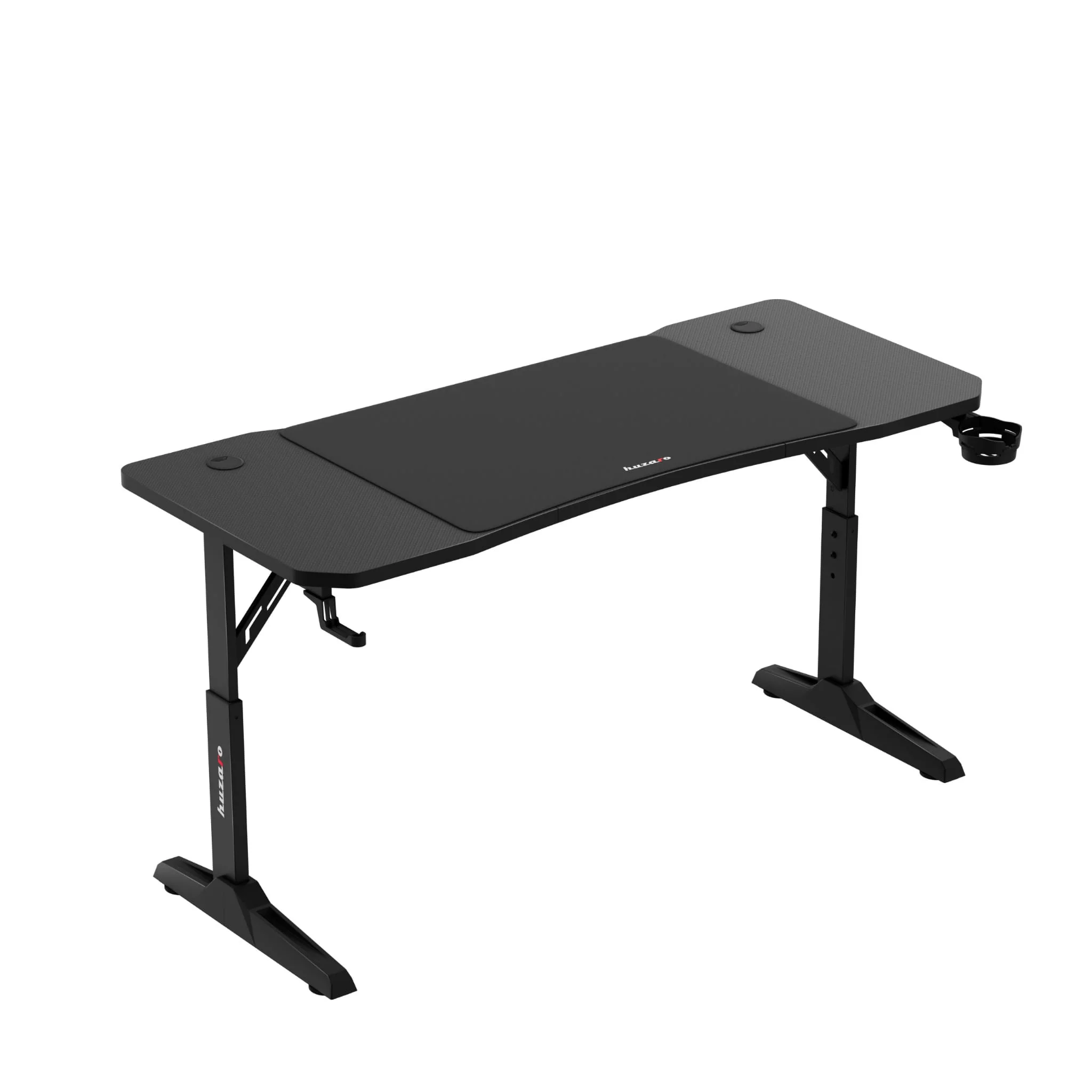 Huzaro Hero 3.6 Schwarzer Gaming-Schreibtisch 140 cm - Image 2
