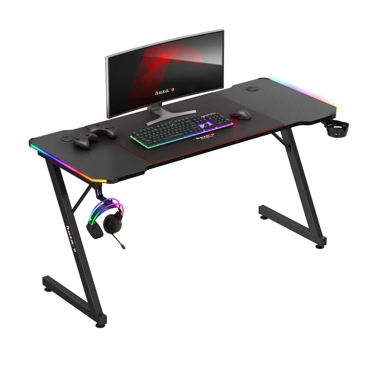 Huzaro Hero 3.3 Gaming-Schreibtisch RGB LED - Image 12