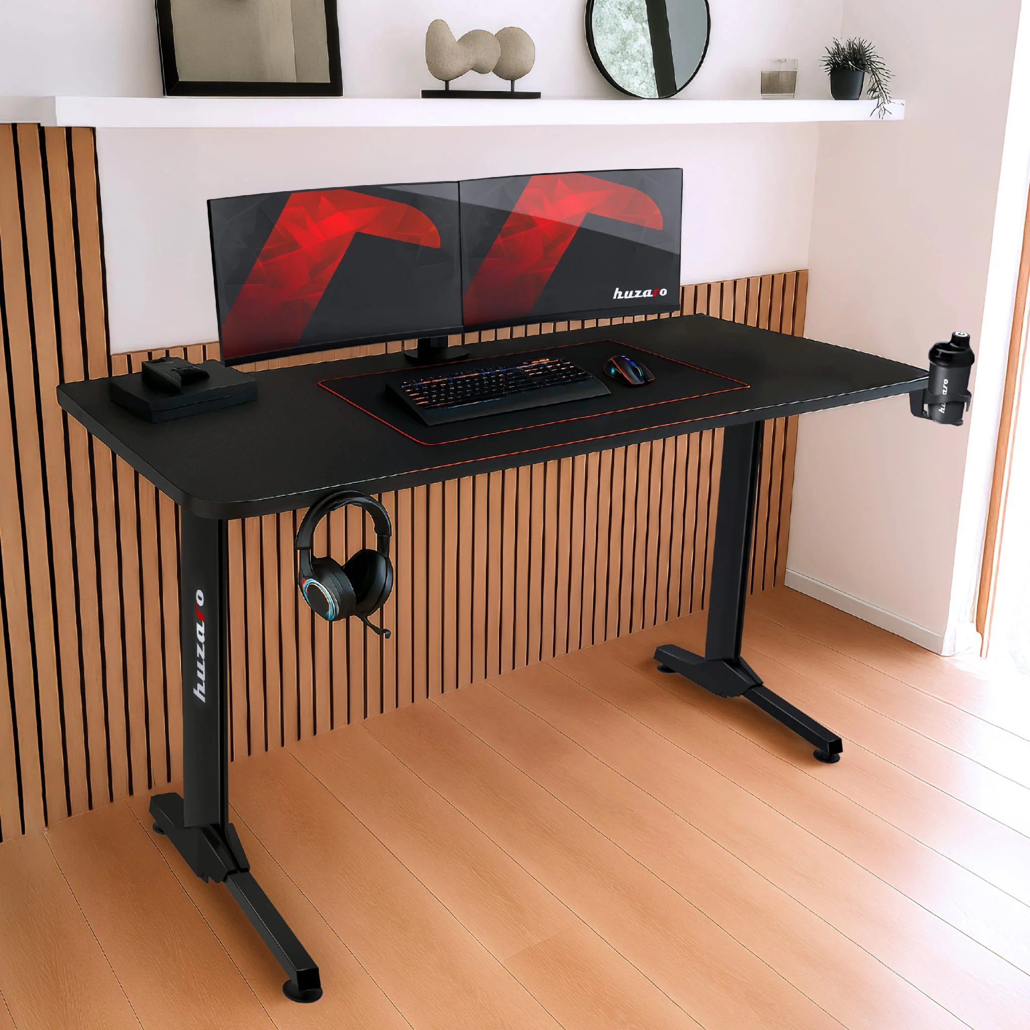 Huzaro Hero 4.7 Gaming-Schreibtisch Schwarz - Image 5