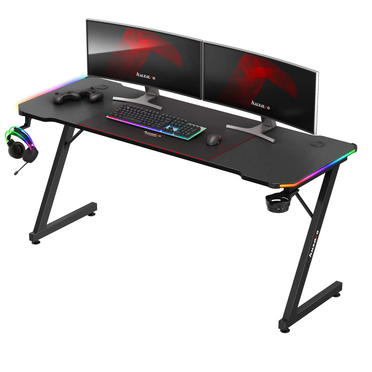 Huzaro Hero 4.8 Gaming-Schreibtisch RGB LED - Image 14