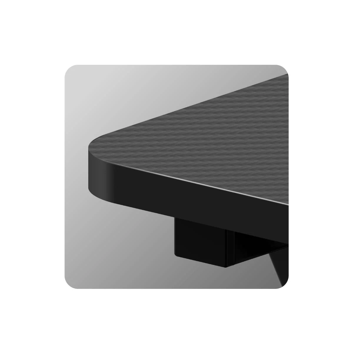 Huzaro Hero 4.8 Schwarzer Gaming-Schreibtisch - Image 3