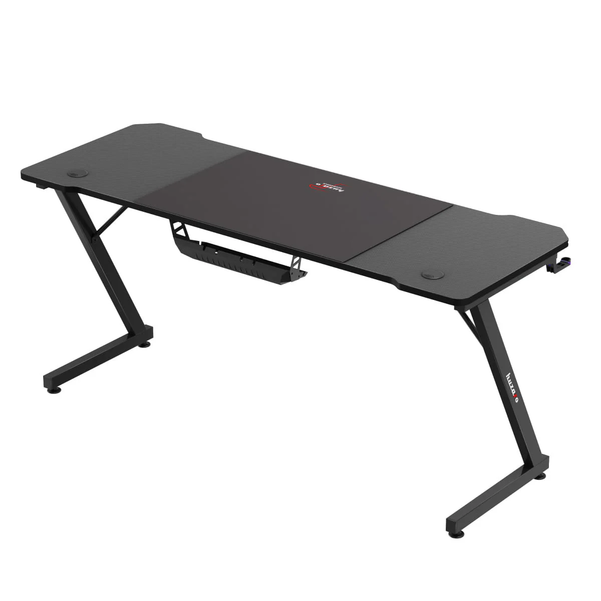 Huzaro Hero 4.8 Schwarzer Gaming-Schreibtisch - Image 7