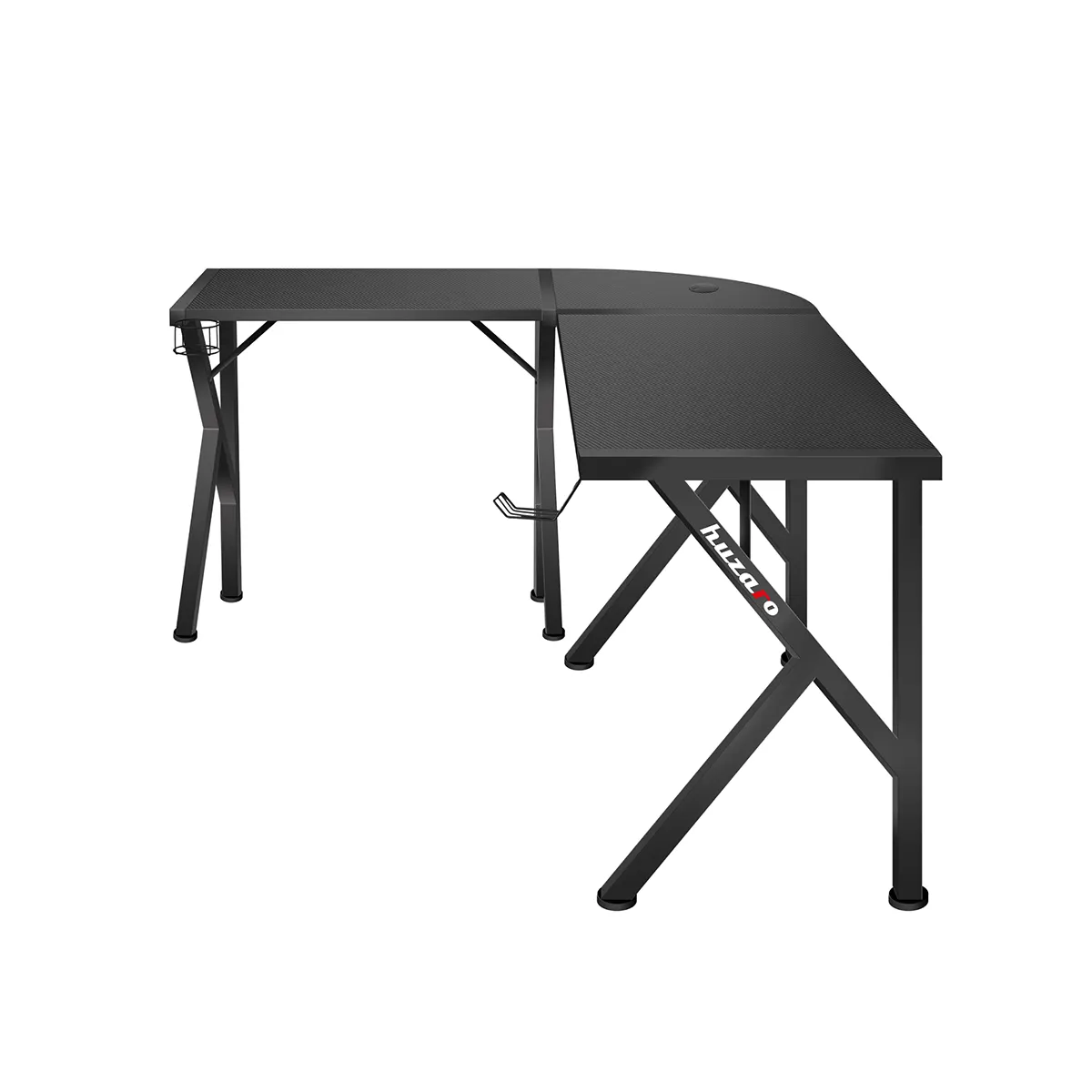 Huzaro Hero 6.3 Eck-Gaming-Schreibtisch schwarz - Image 8