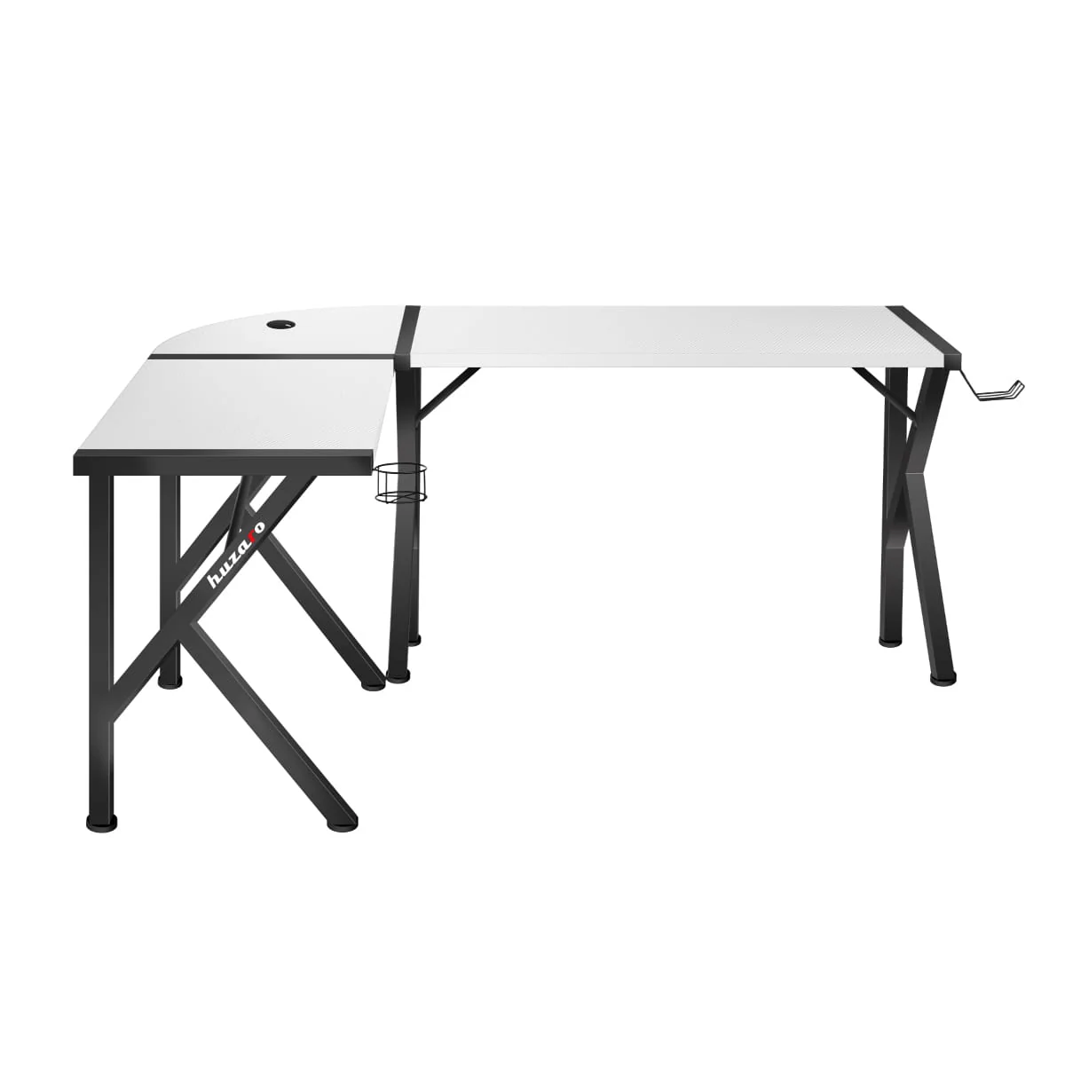 Huzaro Hero 6.3 Eck-Gaming-Schreibtisch weiß - Image 5