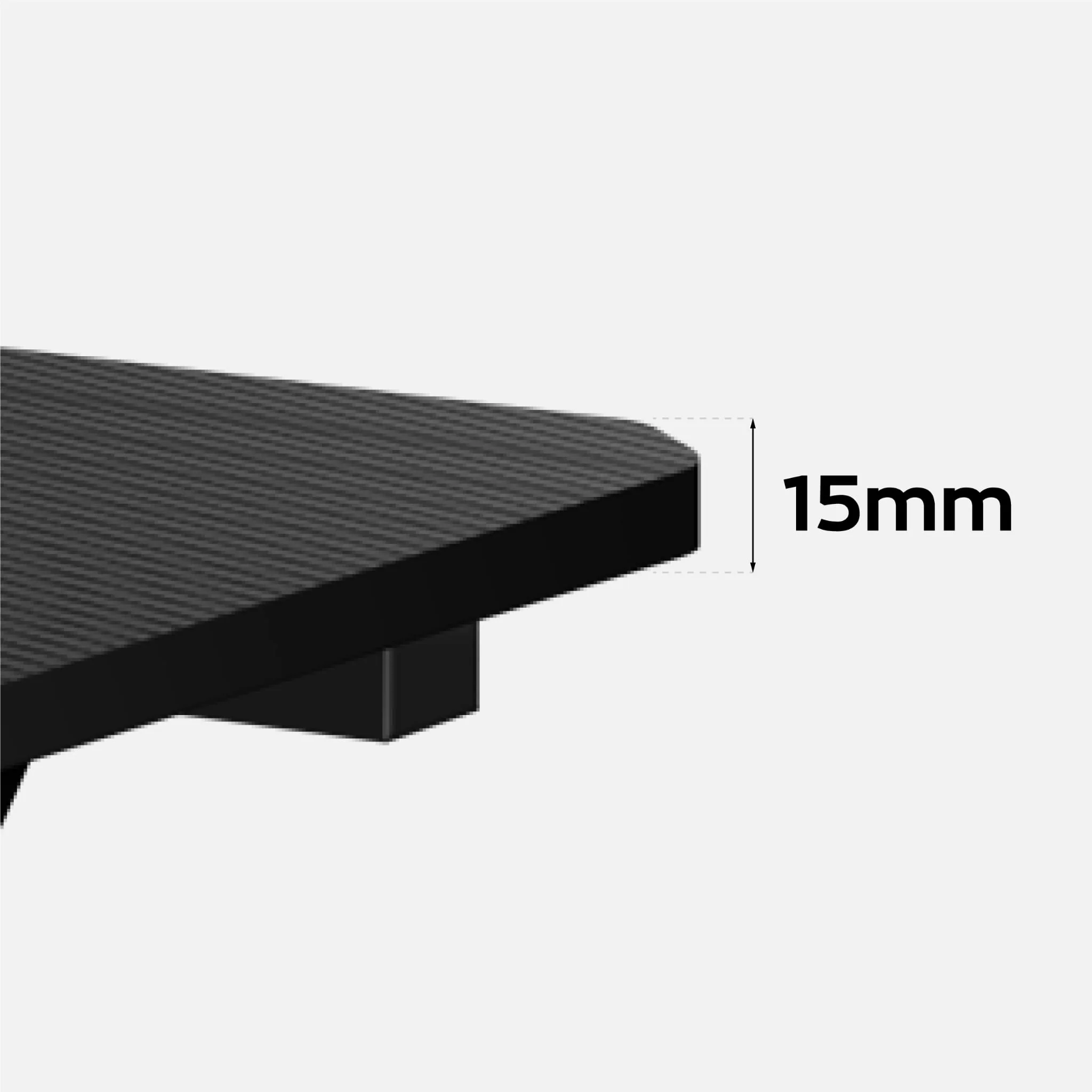 Huzaro Hero 7.0 Eck-Gaming-Schreibtisch schwarz - Image 3