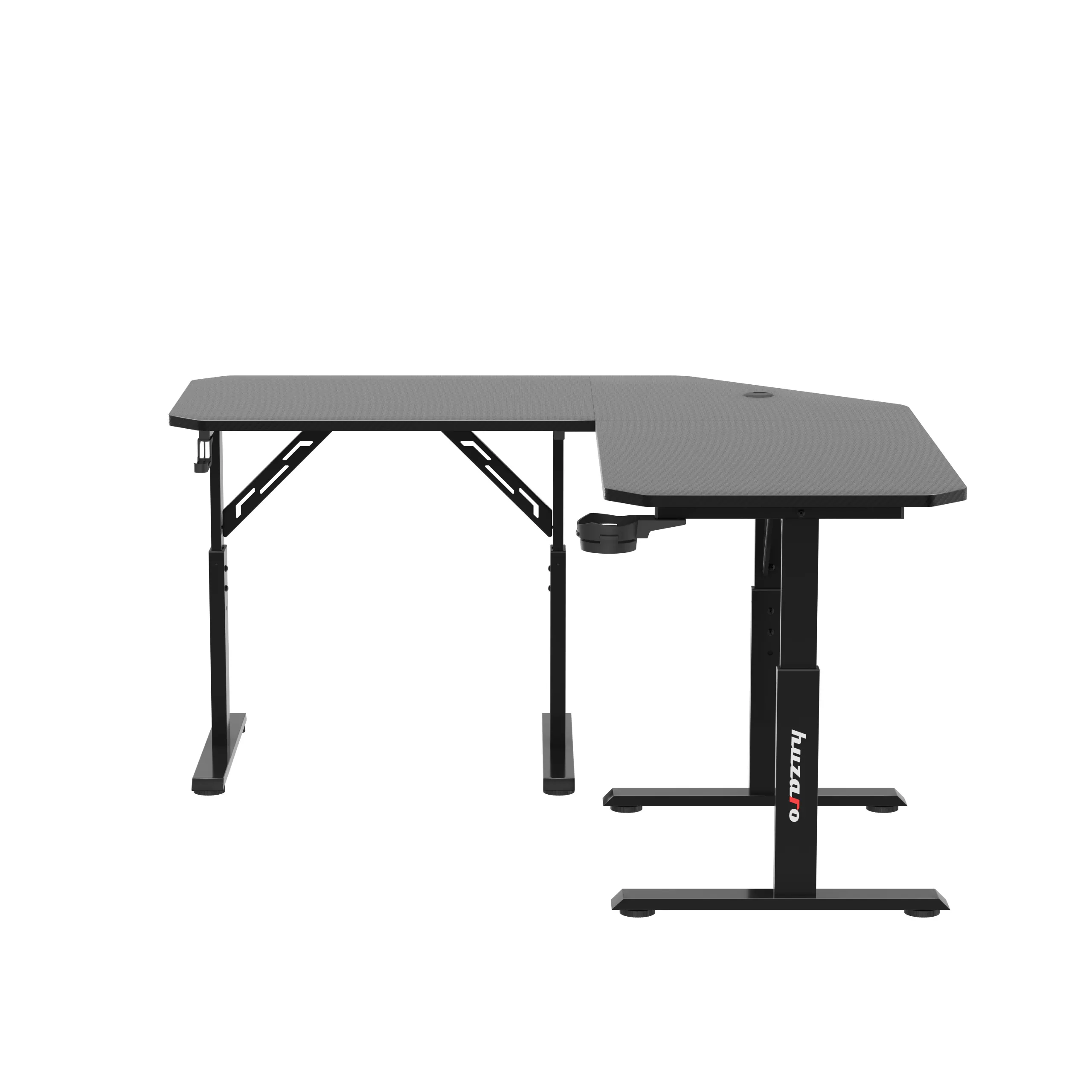 Huzaro Hero 7.3 Elektrischer Eckschreibtisch schwarz - Image 11