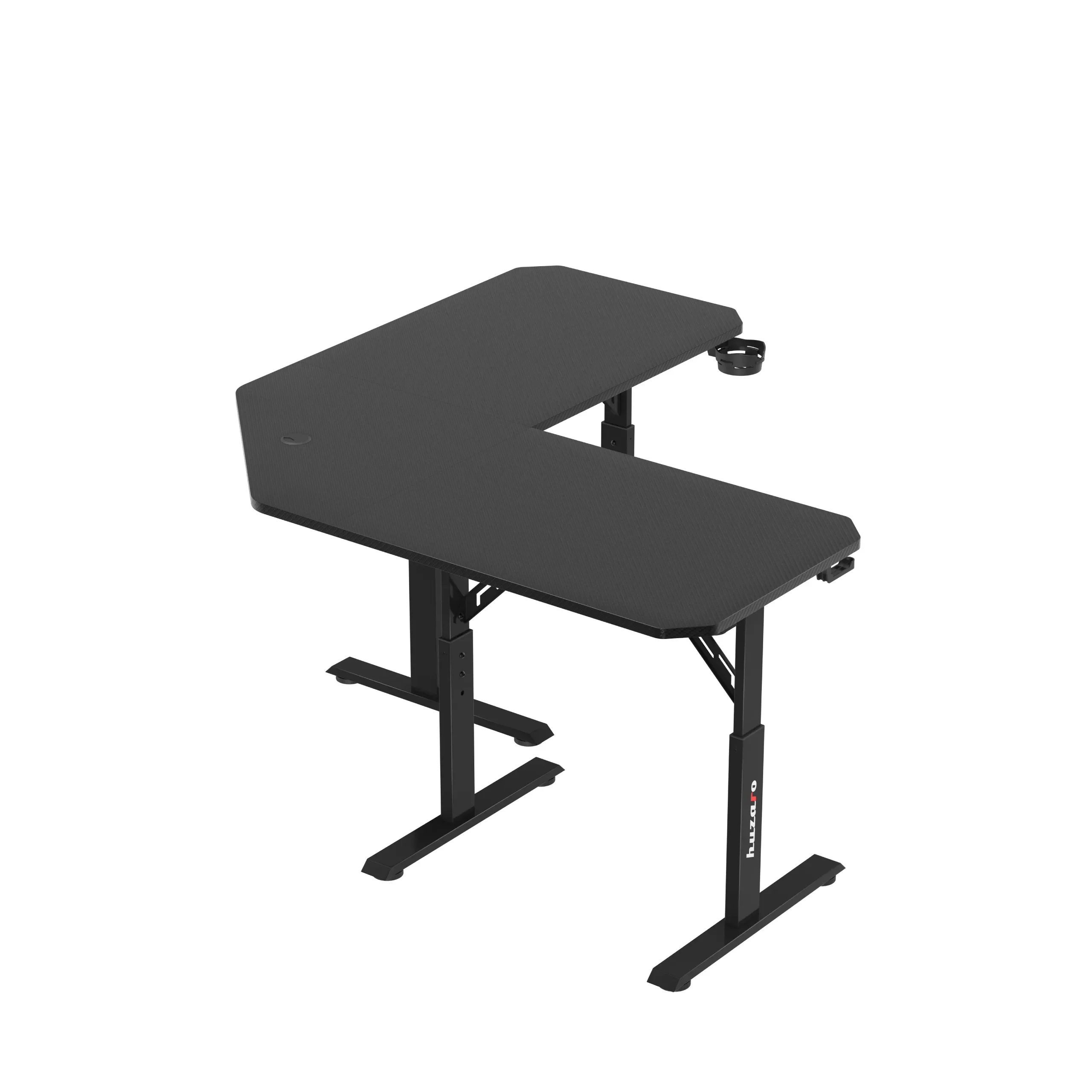 Huzaro Hero 7.3 Elektrischer Eckschreibtisch schwarz - Image 5
