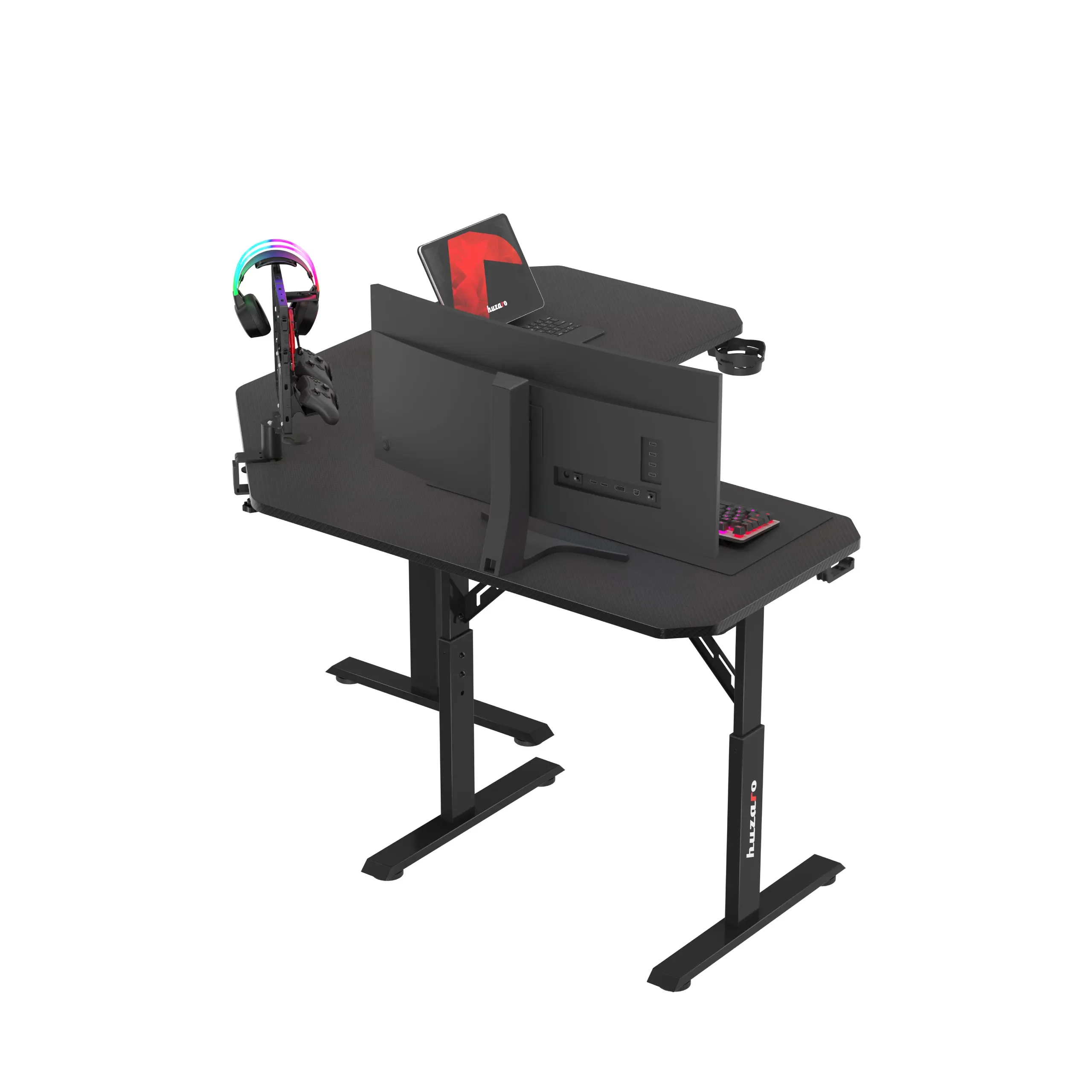 Huzaro Hero 7.3 Elektrischer Eckschreibtisch schwarz - Image 6