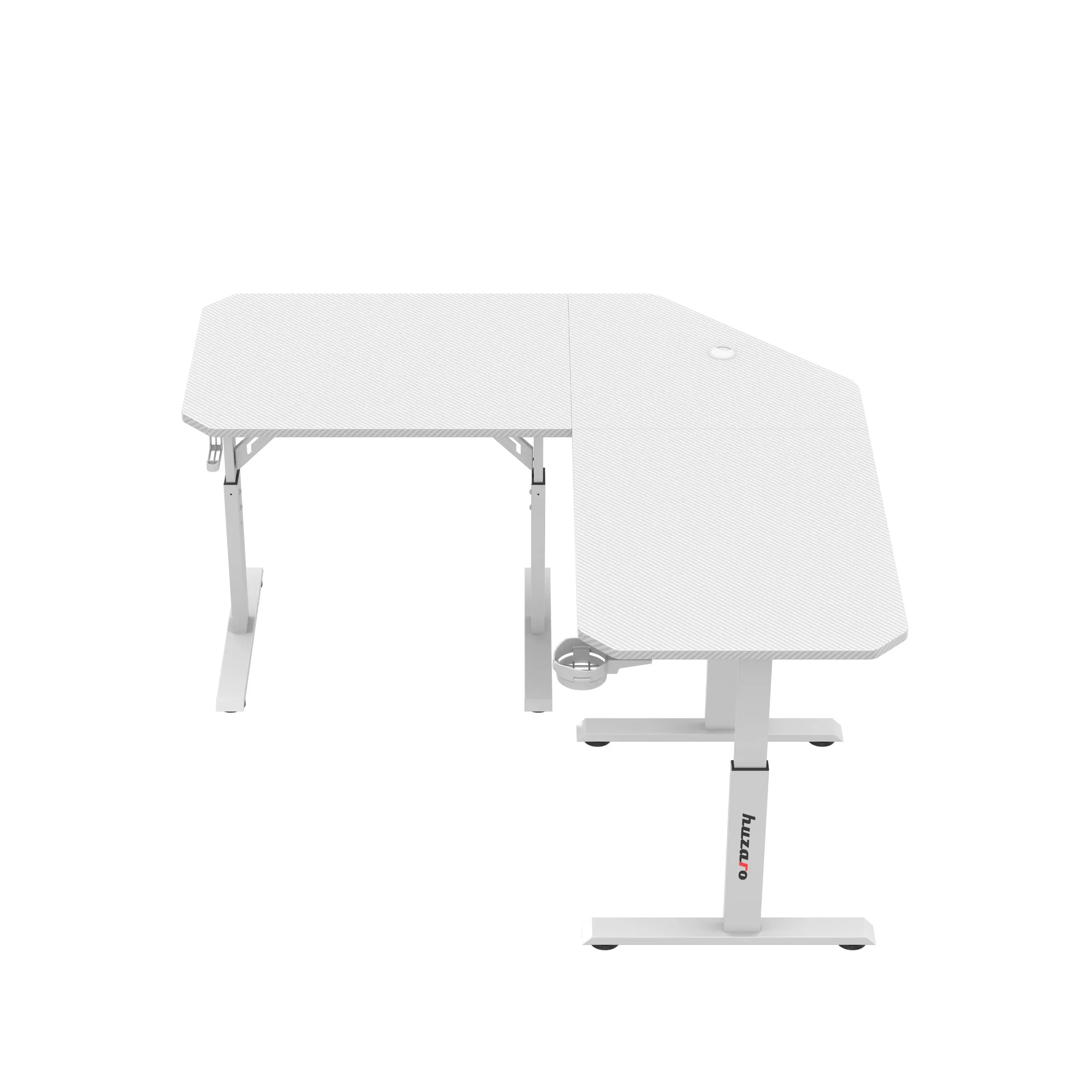 Huzaro Hero 7.3 Elektrischer Eckschreibtisch Weiß - Image 2