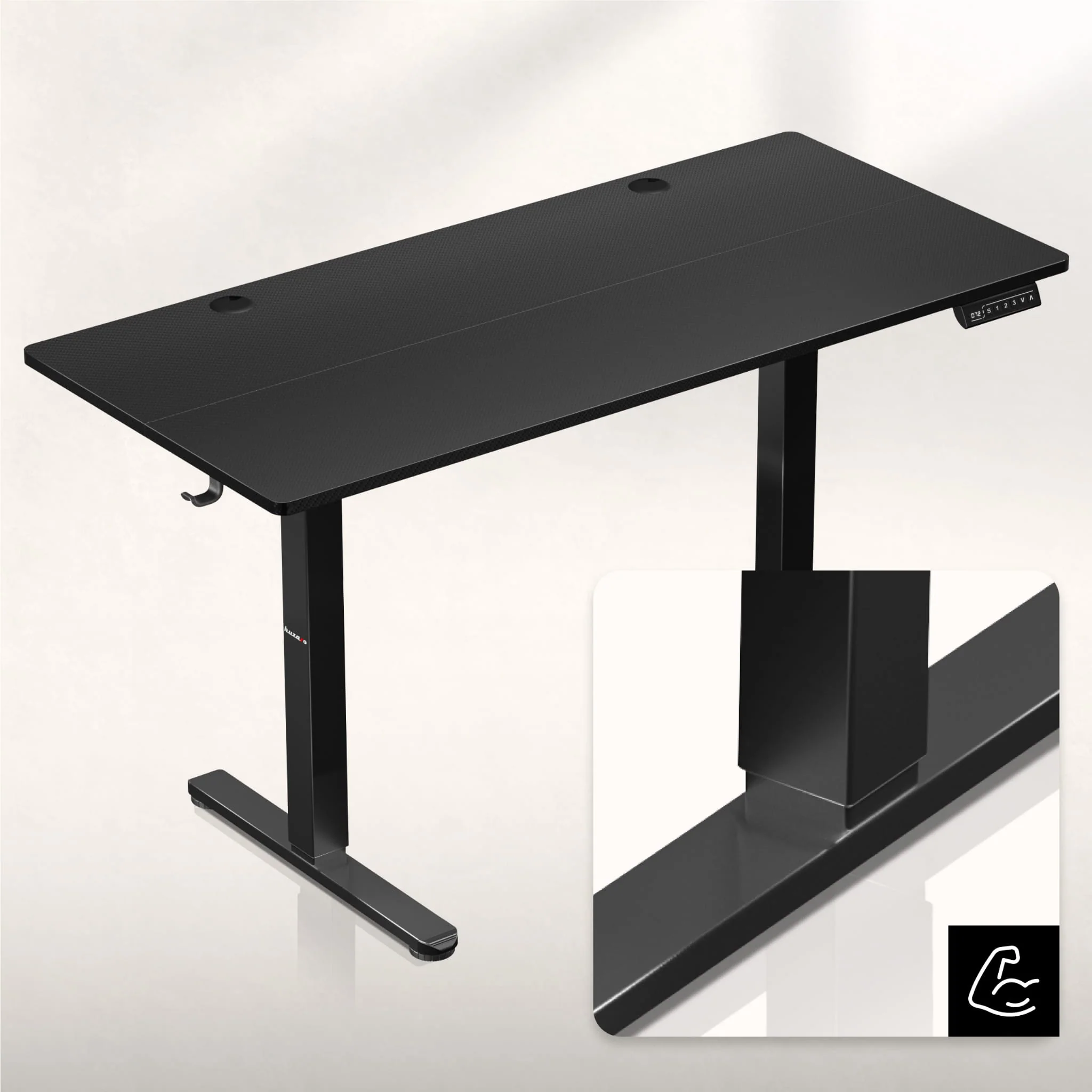 Huzaro Hero 8.2 Schwarz Elektrischer Schreibtisch - Image 7