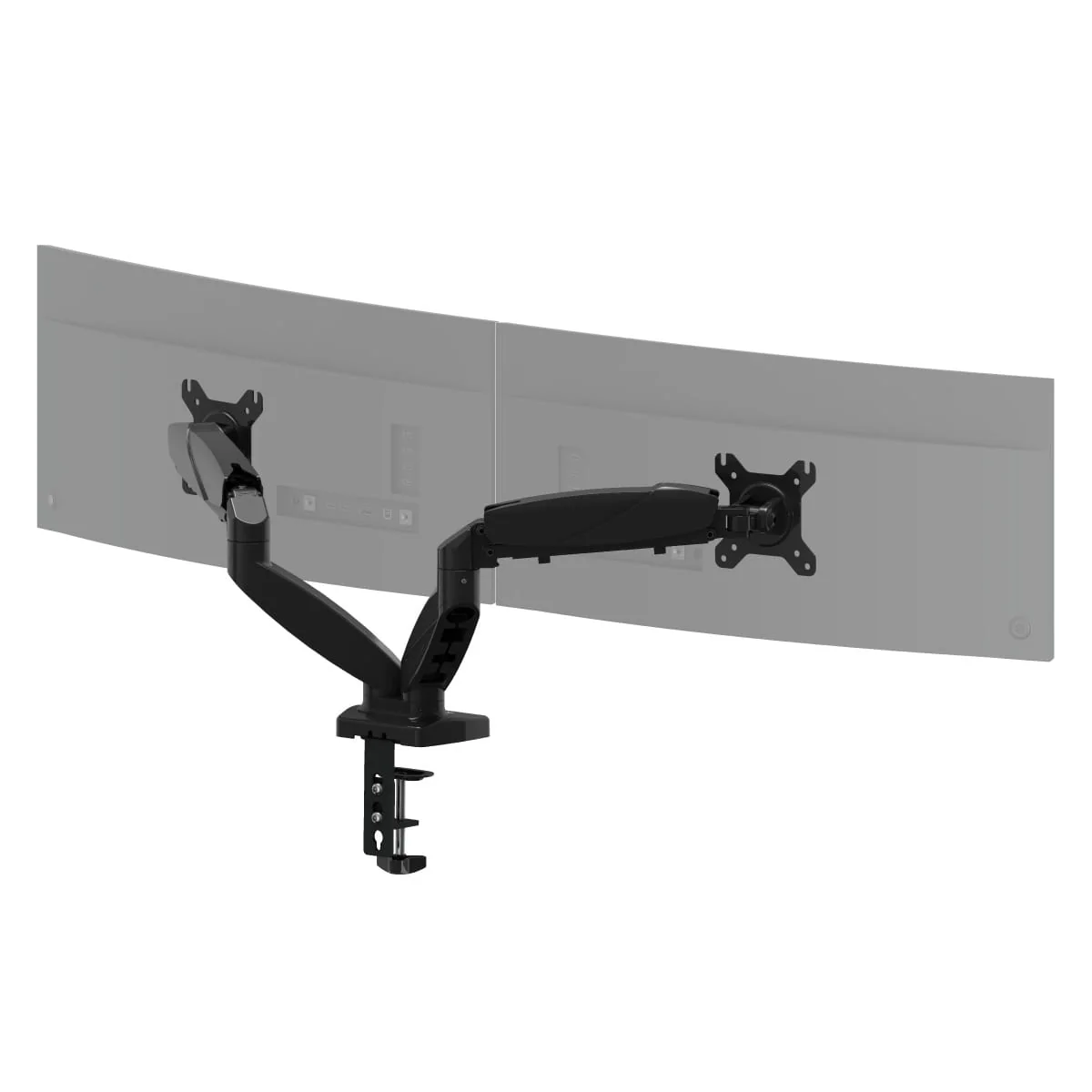 Huzaro Motion 2.2 Schwenkbare Halterung für zwei Monitore - Image 5