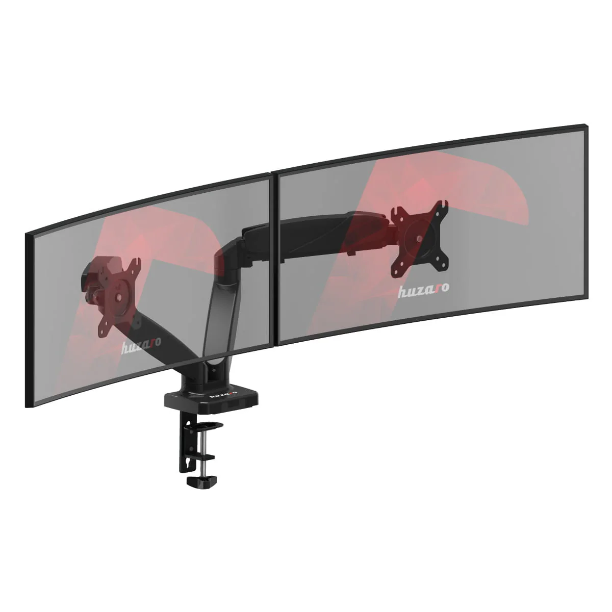 Huzaro Motion 2.2 Schwenkbare Halterung für zwei Monitore - Image 8