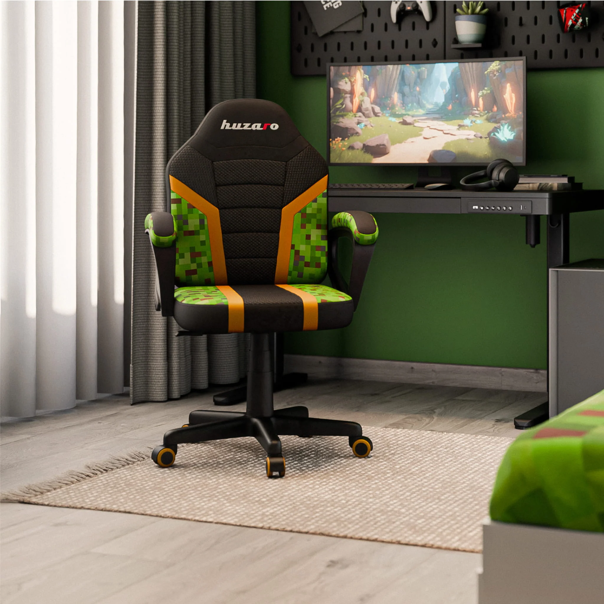 HUZARO RANGER 1.0 Pixel Mesh Gaming-Stuhl für Kinder - Image 5