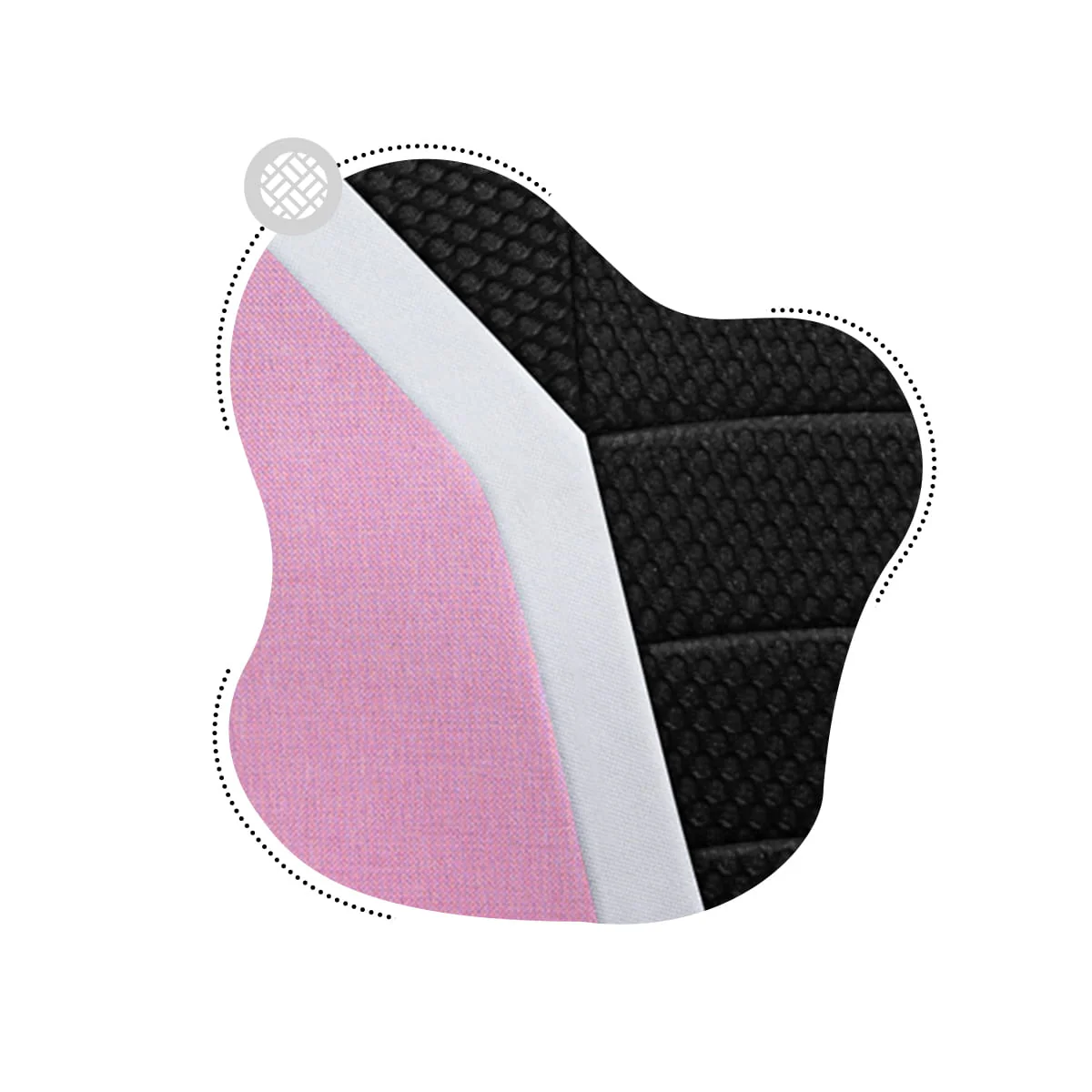 HUZARO RANGER 1.0 Rosa Mesh Gaming-Stuhl für Kinder - Image 15